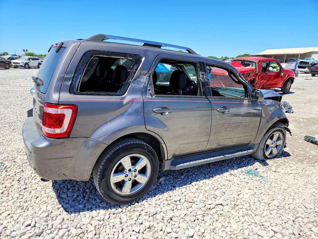 2012 Ford Escape Limited Gray vin: 1FMCU9EG0CKC58972
