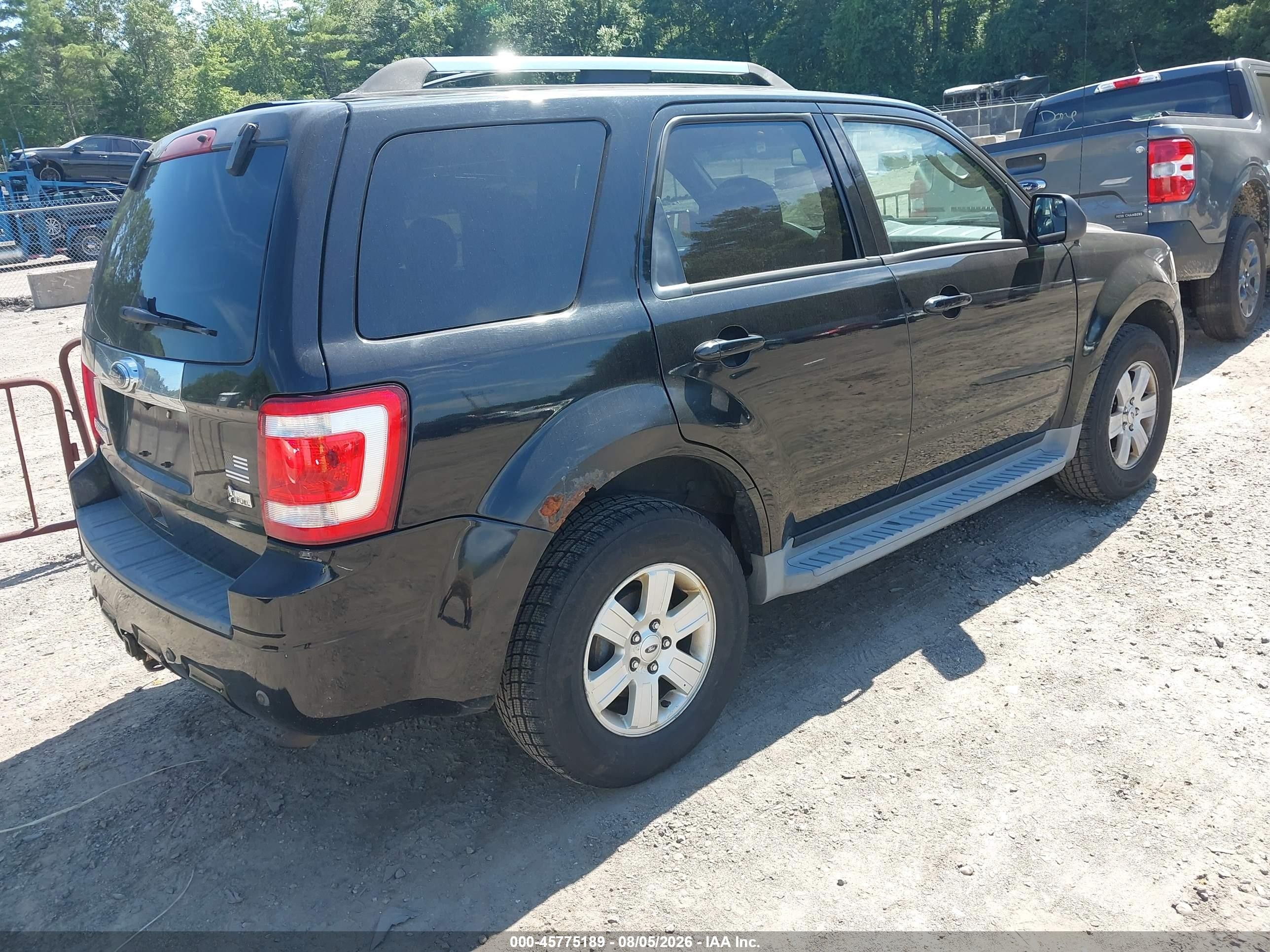 2010 Ford Escape Limited Black vin: 1FMCU9EG1AKA80549