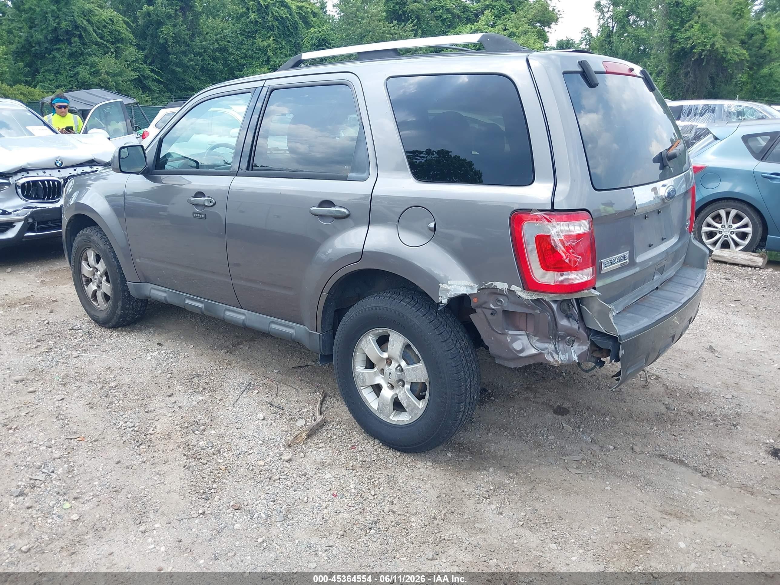 2010 Ford Escape Limited Gray vin: 1FMCU9EG1AKD20666