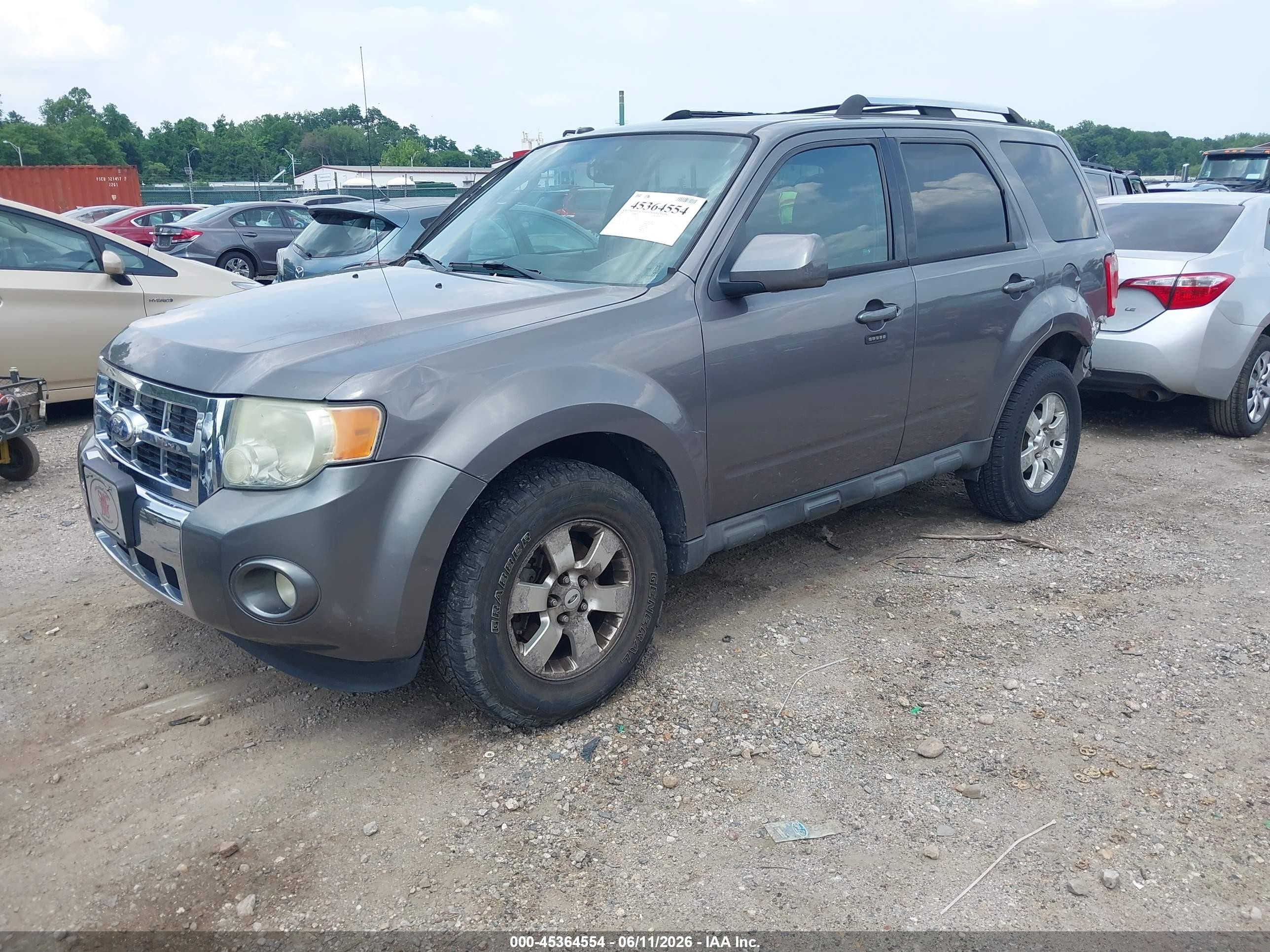 2010 Ford Escape Limited Gray vin: 1FMCU9EG1AKD20666