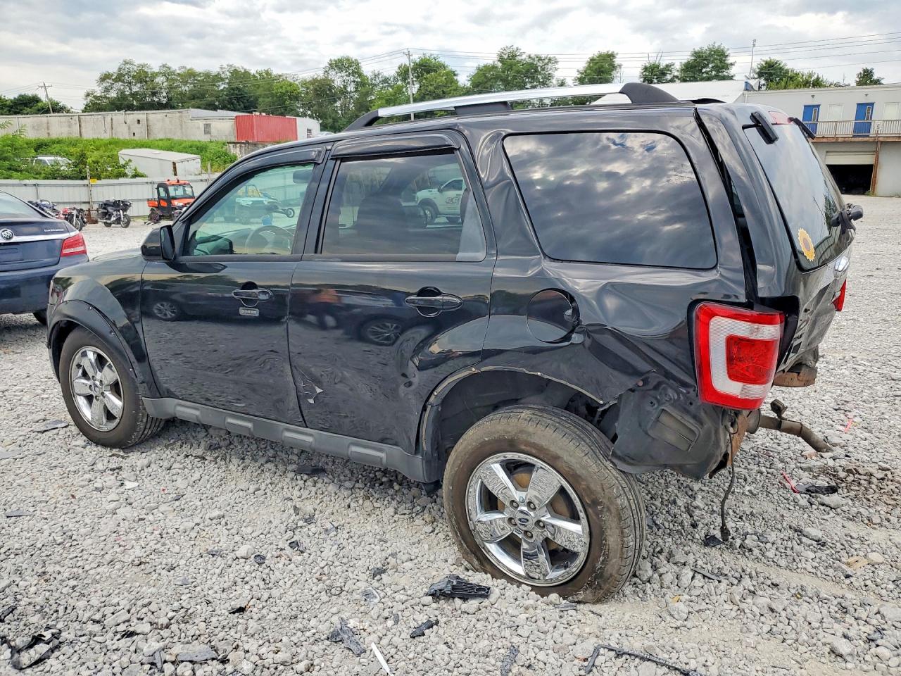 2011 Ford Escape Limited Black vin: 1FMCU9EG1BKA01883