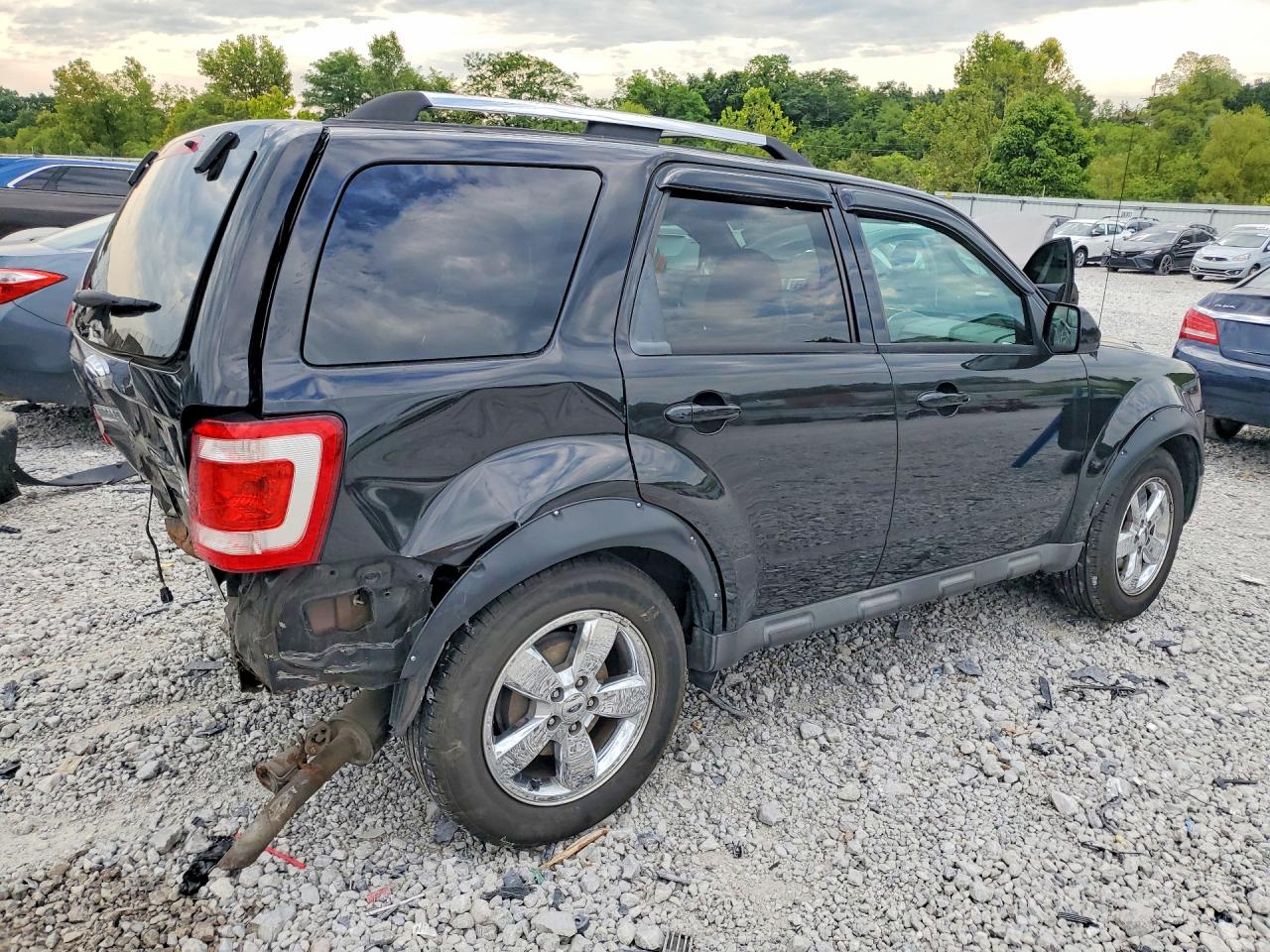 2011 Ford Escape Limited Black vin: 1FMCU9EG1BKA01883