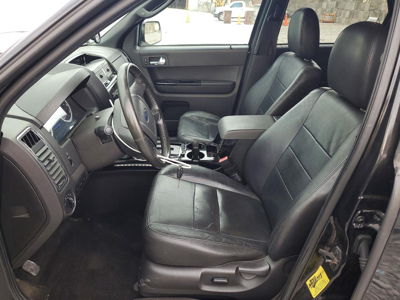 2011 Ford Escape Limited Black vin: 1FMCU9EG1BKA01883