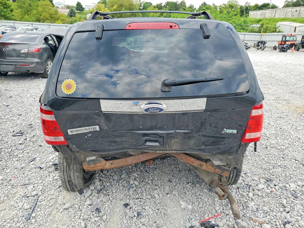 2011 Ford Escape Limited Black vin: 1FMCU9EG1BKA01883
