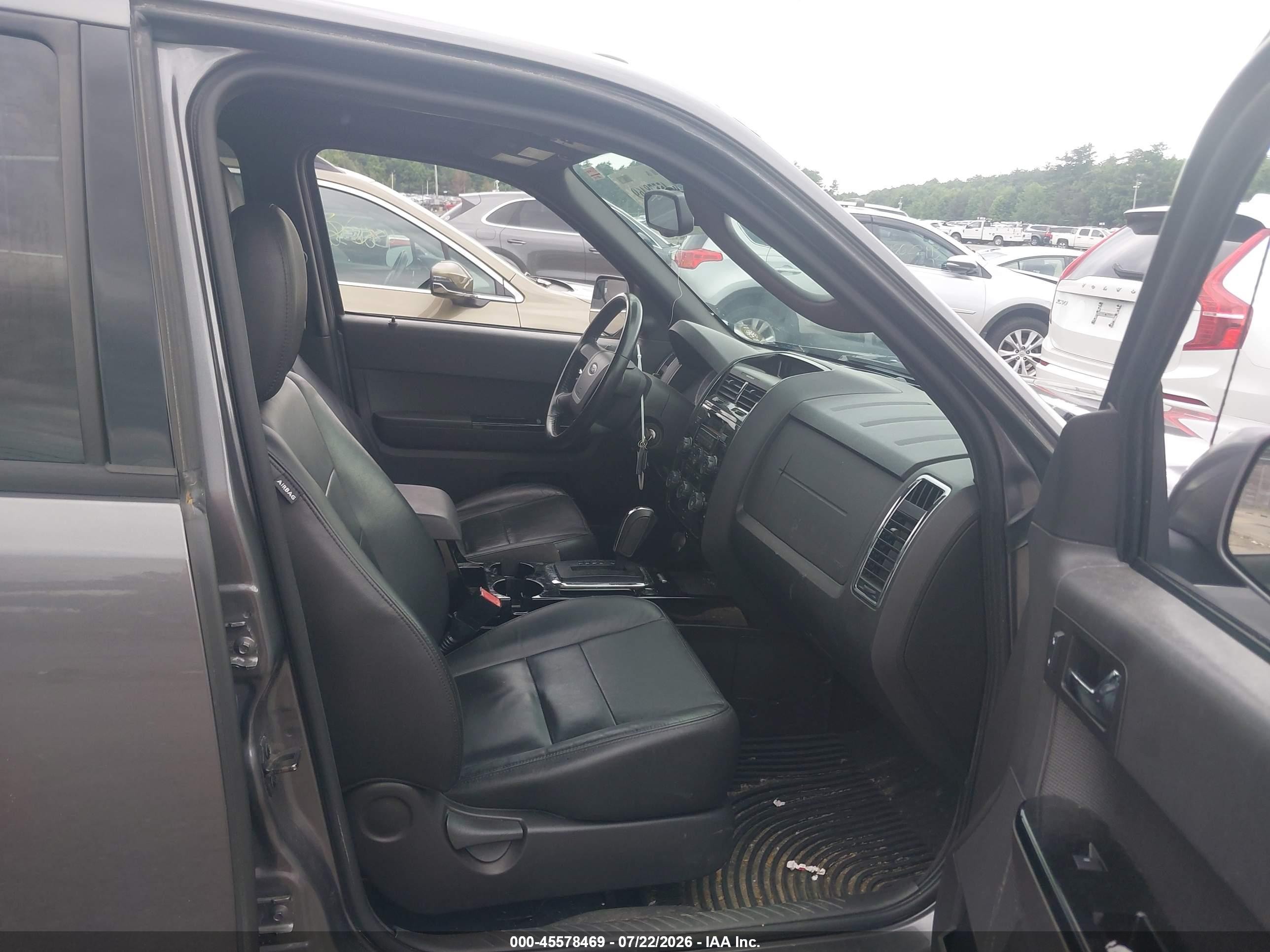 2011 Ford Escape Limited Серый vin: 1FMCU9EG1BKA77796