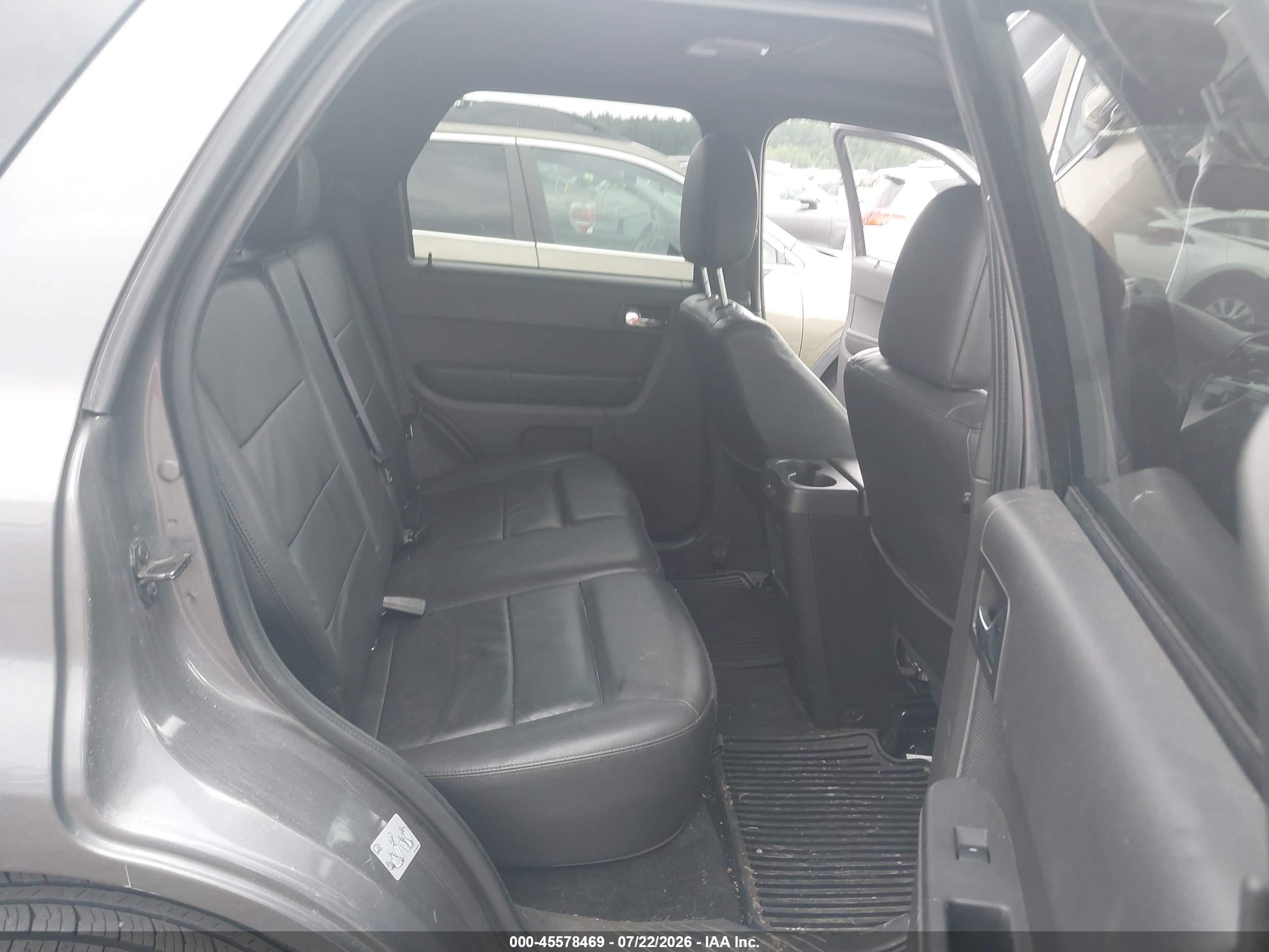 2011 Ford Escape Limited Серый vin: 1FMCU9EG1BKA77796
