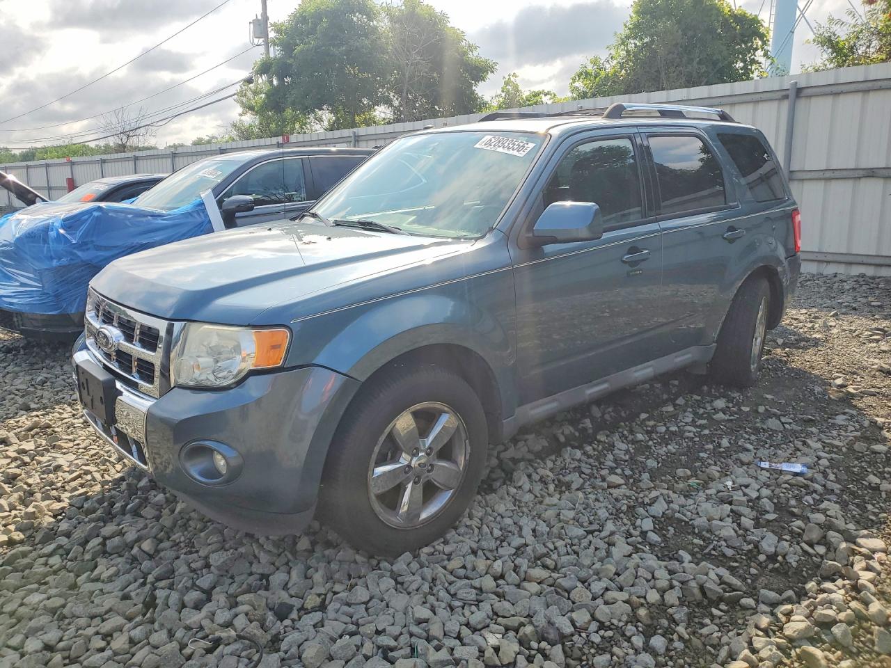 2011 Ford Escape Limited Синий vin: 1FMCU9EG1BKB17956