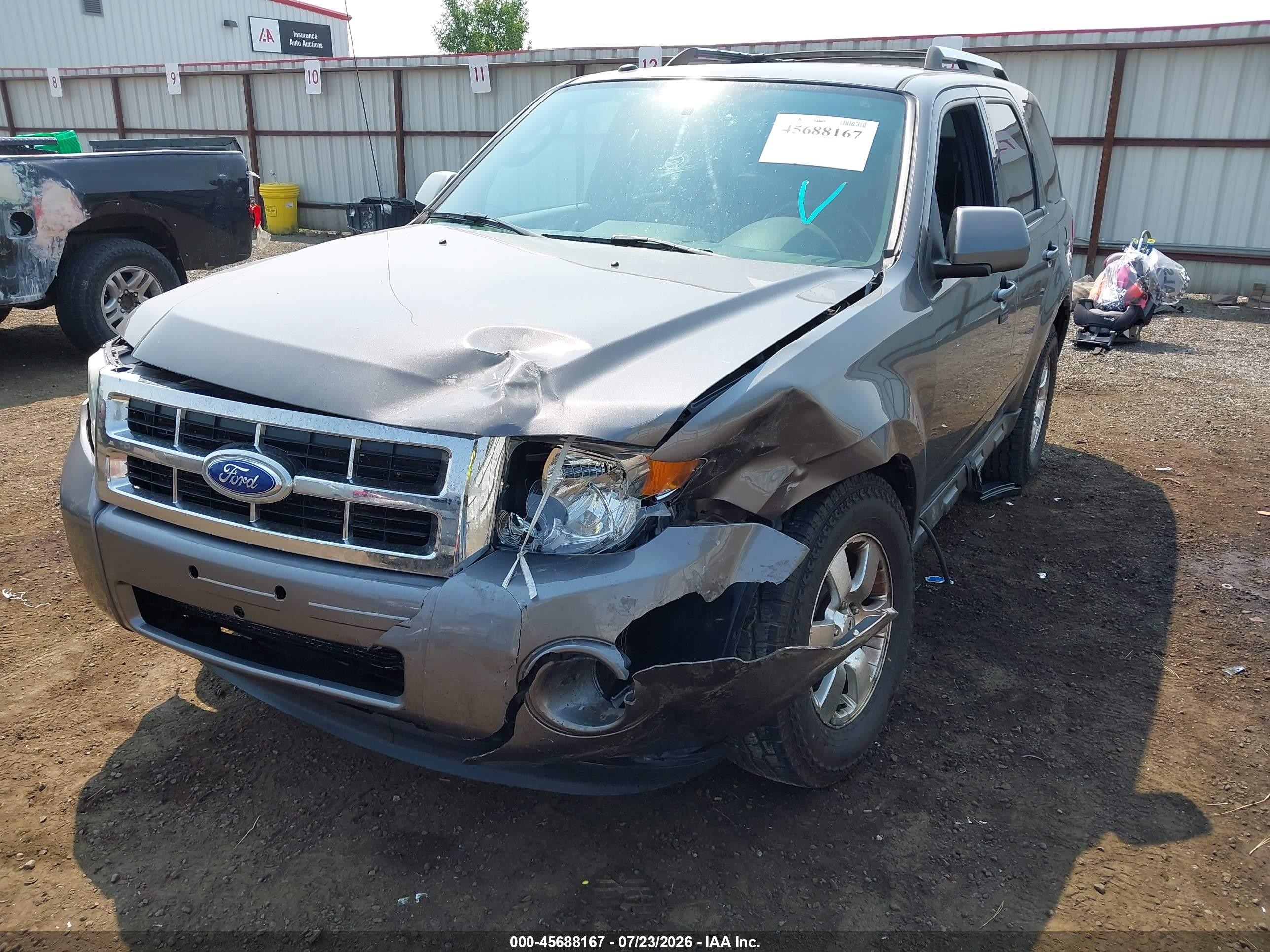 2011 Ford Escape Limited Blue vin: 1FMCU9EG1BKC11111