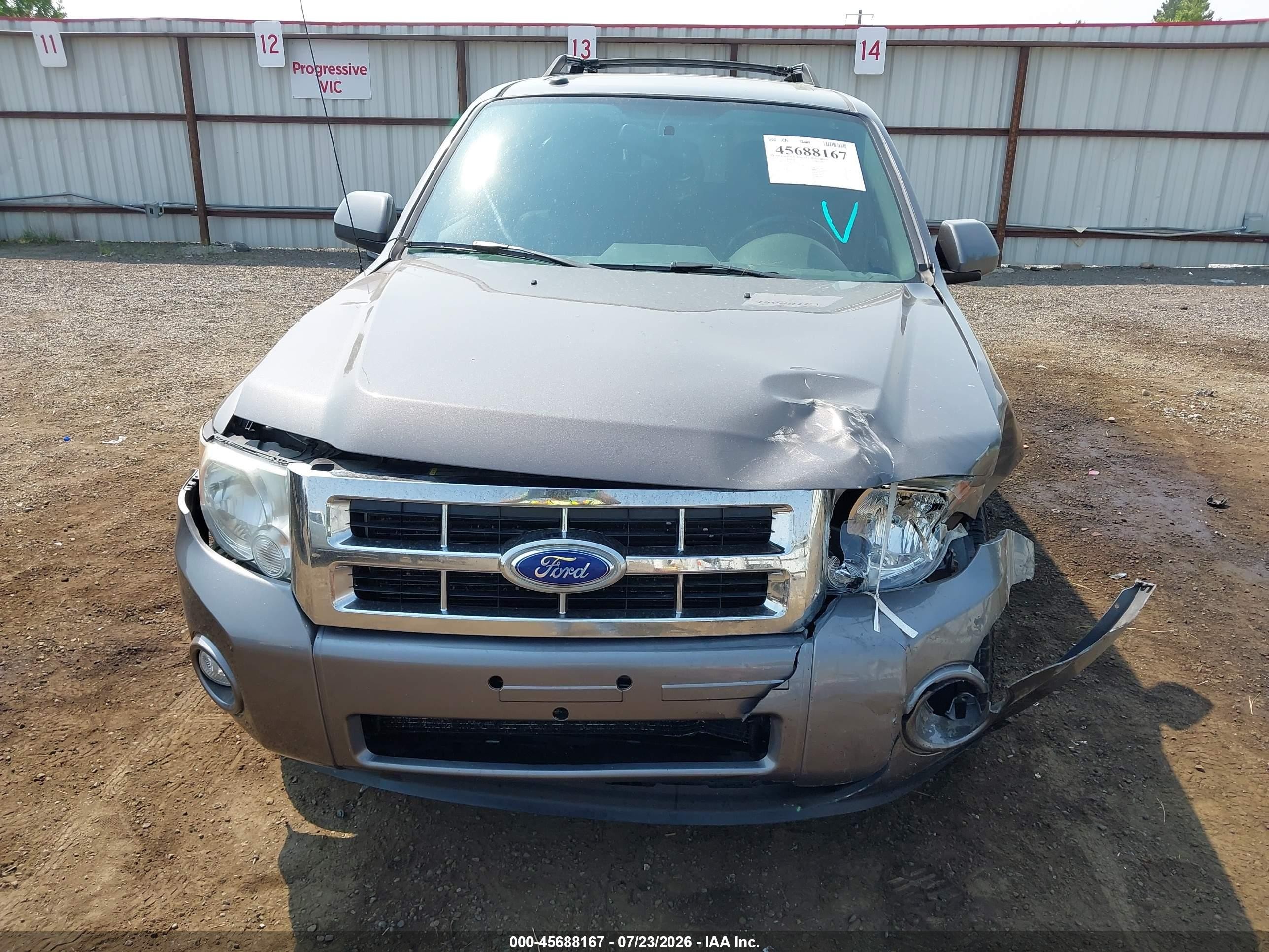 2011 Ford Escape Limited Blue vin: 1FMCU9EG1BKC11111
