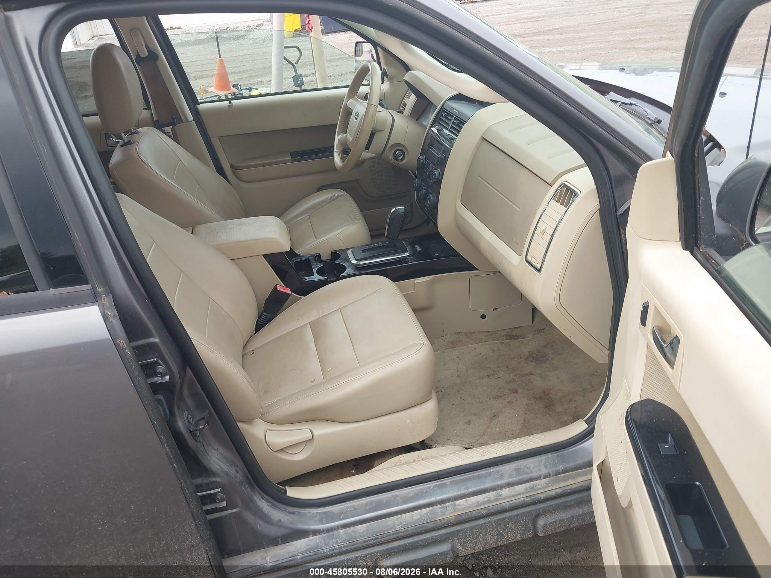 2012 Ford Escape Limited Gray vin: 1FMCU9EG1CKA58389