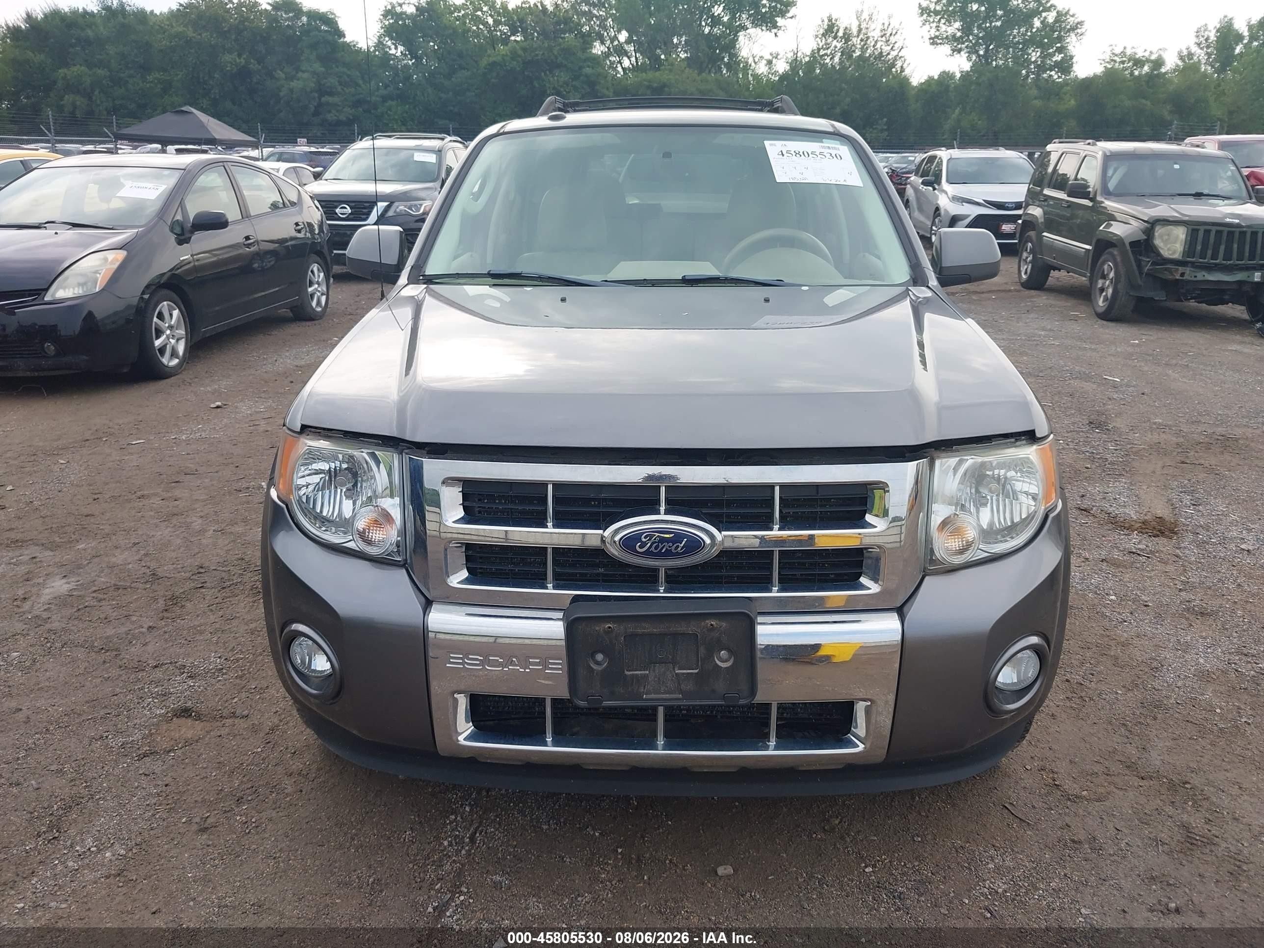 2012 Ford Escape Limited Gray vin: 1FMCU9EG1CKA58389