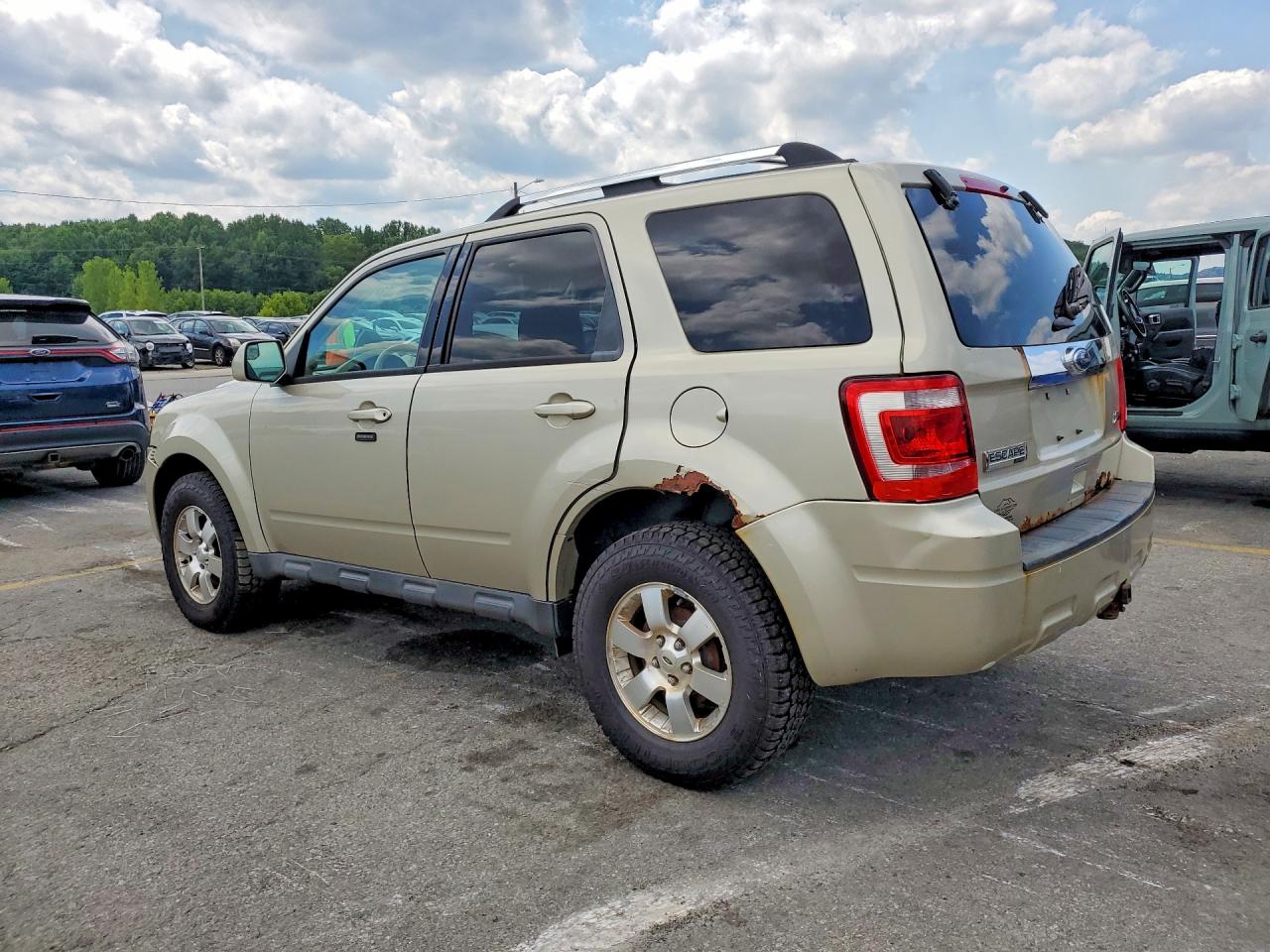 2012 Ford Escape Limited Золотой vin: 1FMCU9EG1CKA76147