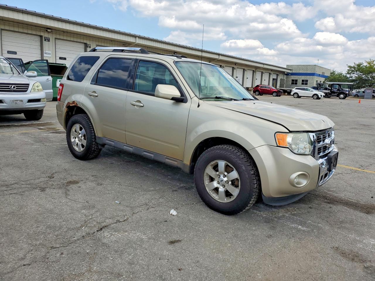 2012 Ford Escape Limited Золотой vin: 1FMCU9EG1CKA76147