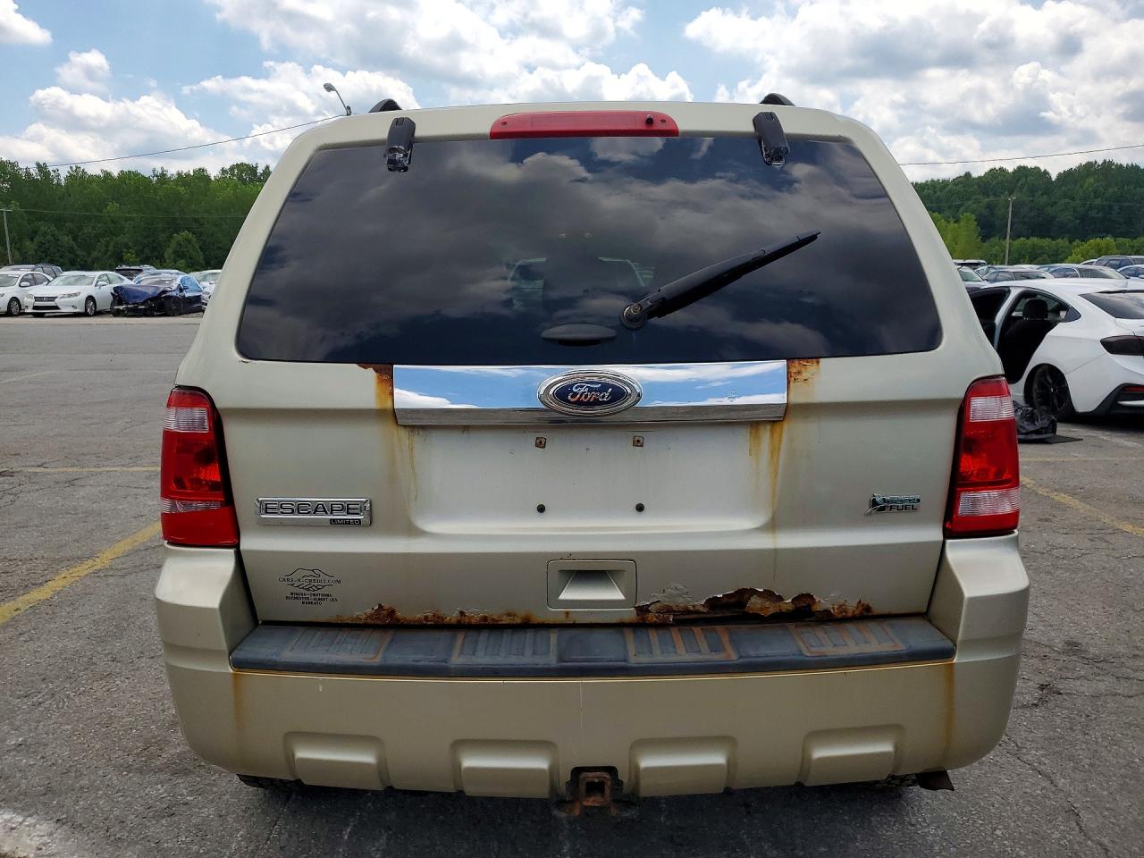 2012 Ford Escape Limited Золотой vin: 1FMCU9EG1CKA76147