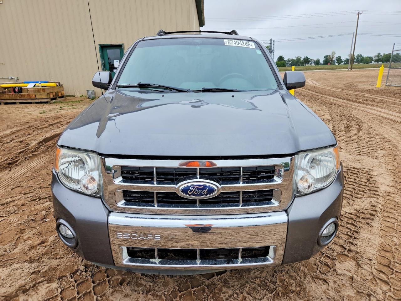 2012 Ford Escape Limited Gray vin: 1FMCU9EG1CKB30191