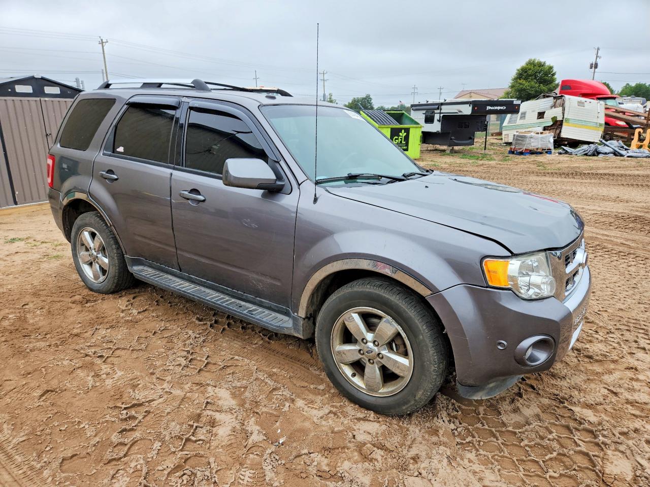 2012 Ford Escape Limited Gray vin: 1FMCU9EG1CKB30191