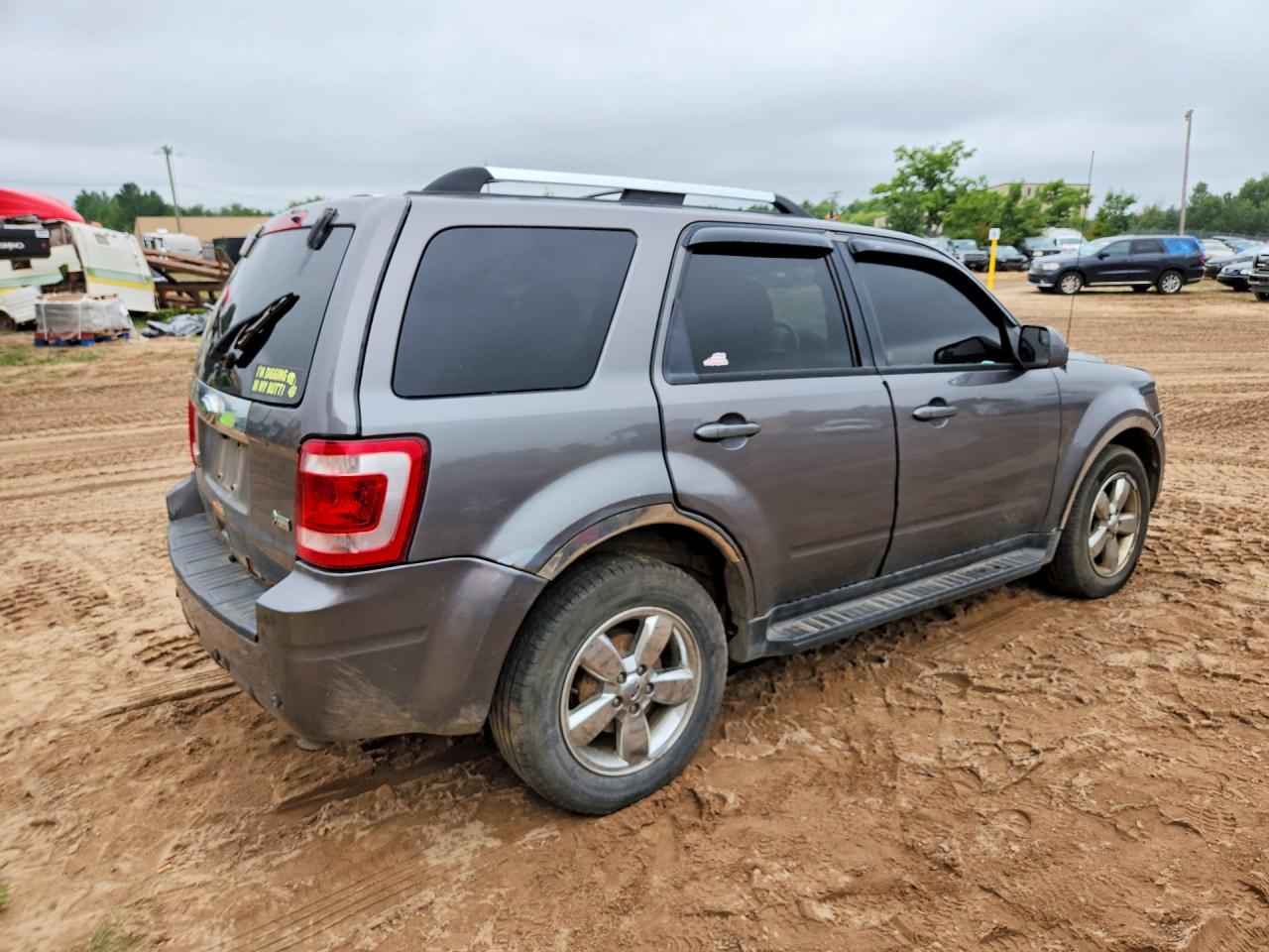 2012 Ford Escape Limited Gray vin: 1FMCU9EG1CKB30191