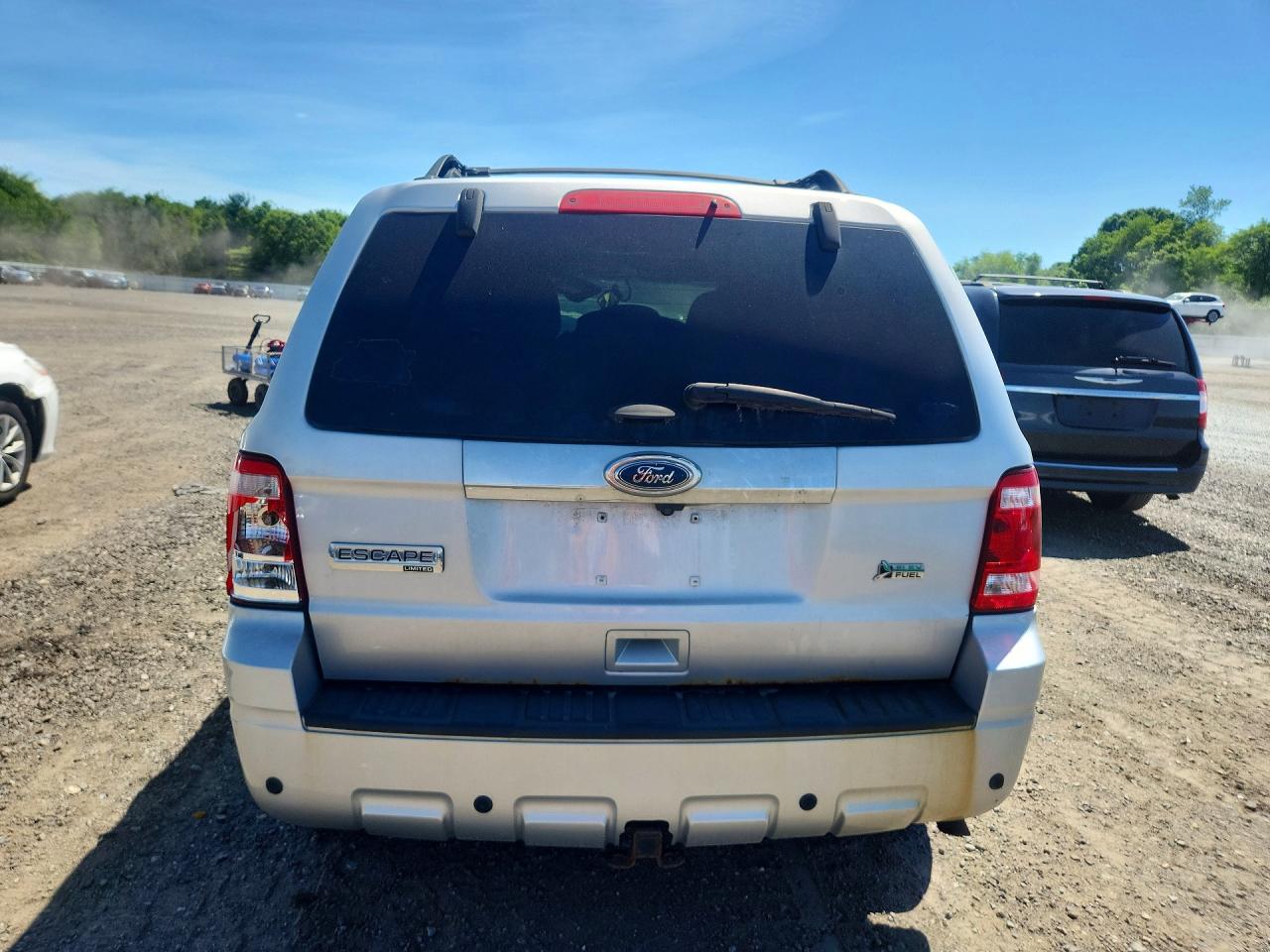 2012 Ford Escape Limited Silver vin: 1FMCU9EG1CKB47105