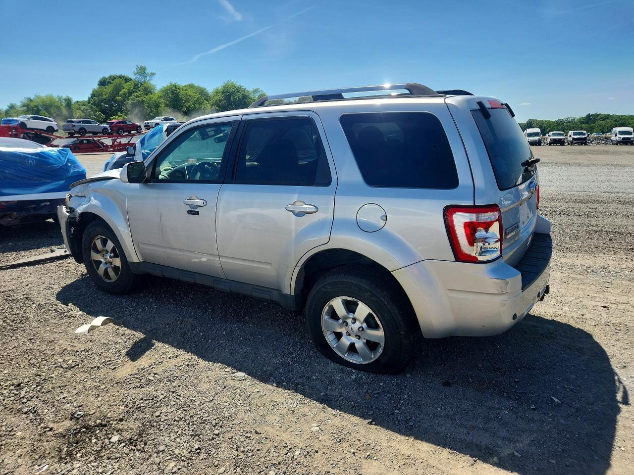 2012 Ford Escape Limited Silver vin: 1FMCU9EG1CKB47105