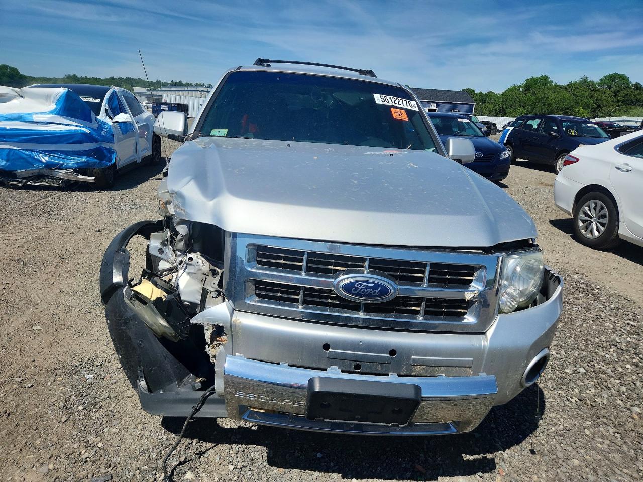 2012 Ford Escape Limited Silver vin: 1FMCU9EG1CKB47105