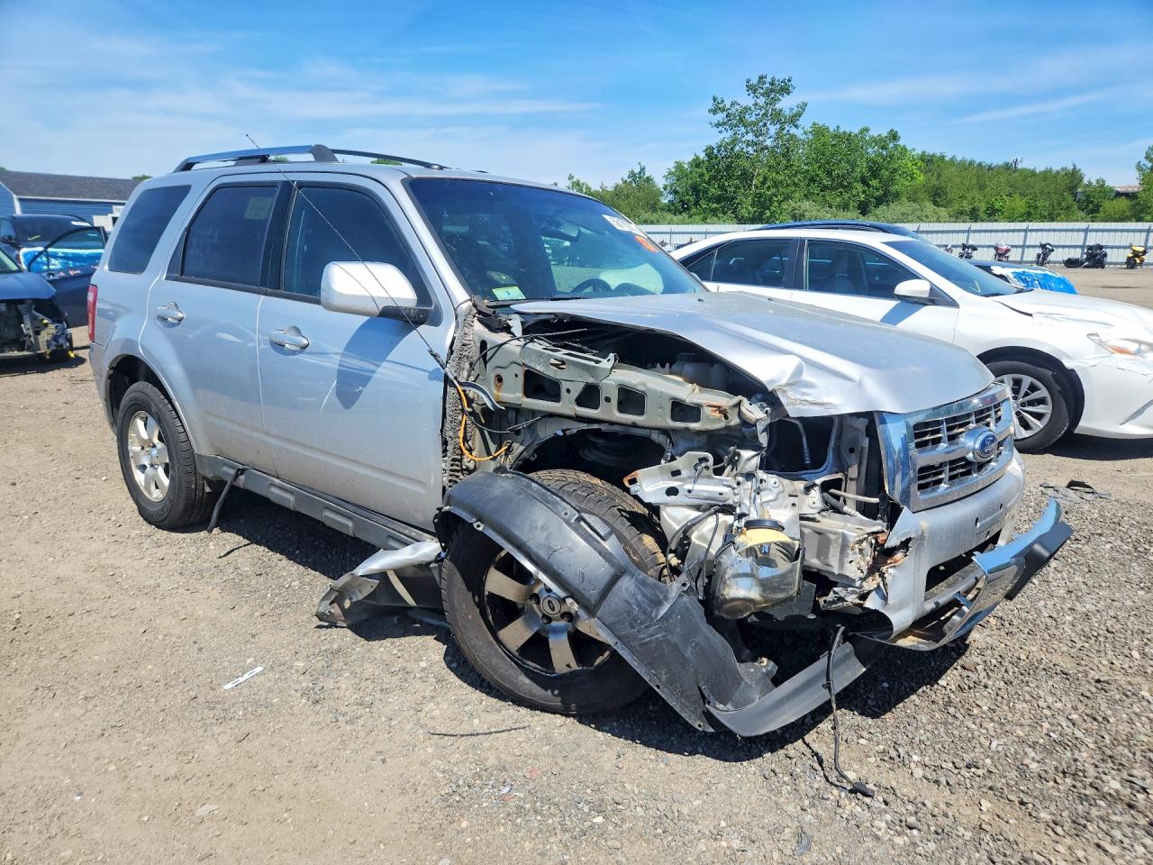2012 Ford Escape Limited Silver vin: 1FMCU9EG1CKB47105