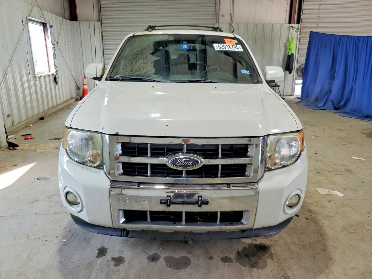 2012 Ford Escape Limited White vin: 1FMCU9EG1CKB52501