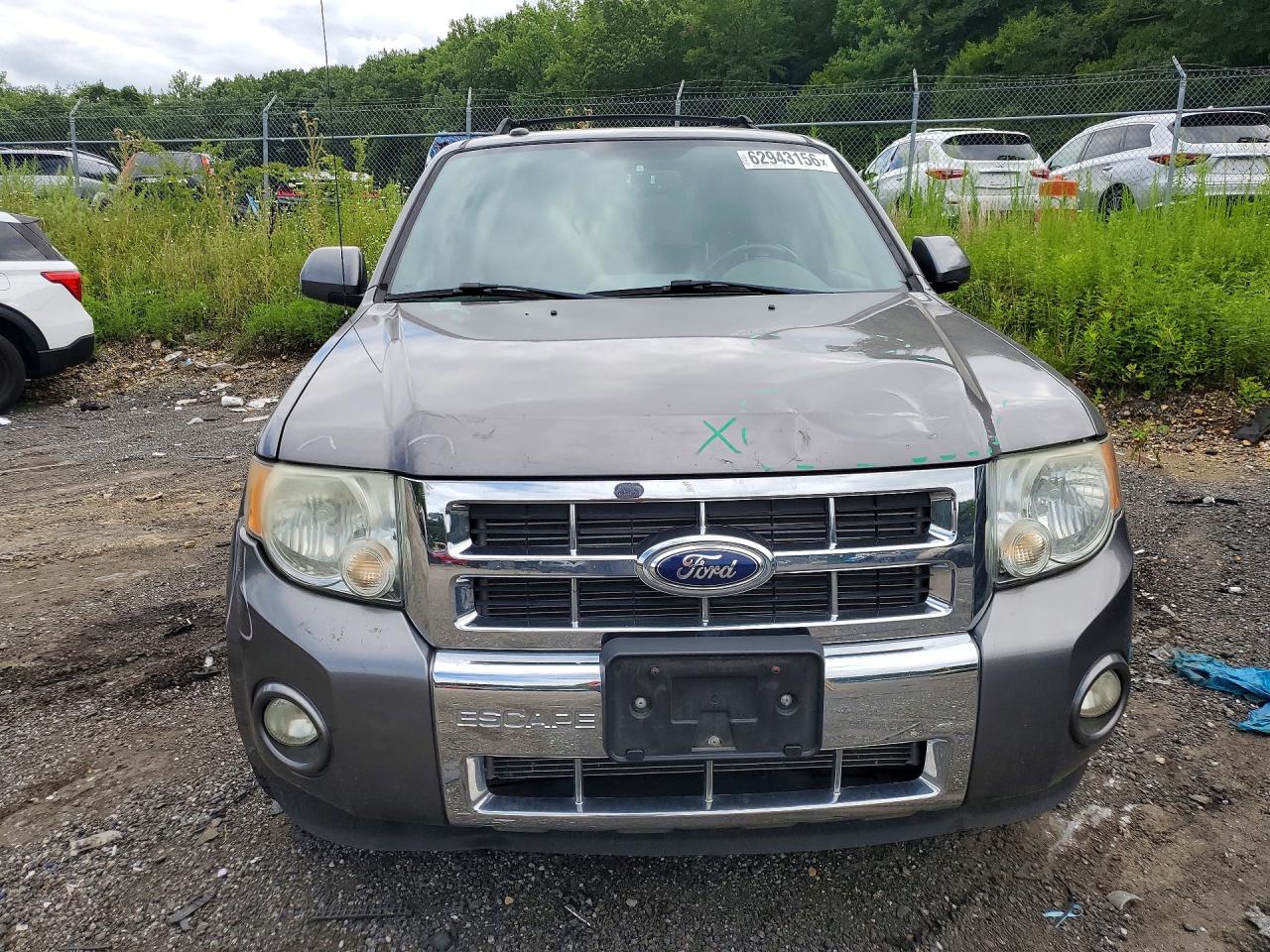 2012 Ford Escape Limited Gray vin: 1FMCU9EG1CKB75857
