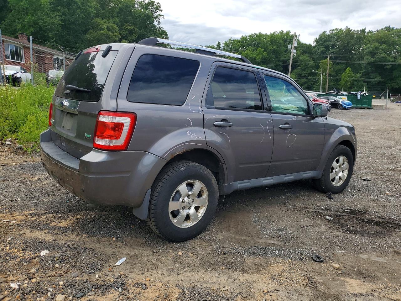 2012 Ford Escape Limited Gray vin: 1FMCU9EG1CKB75857