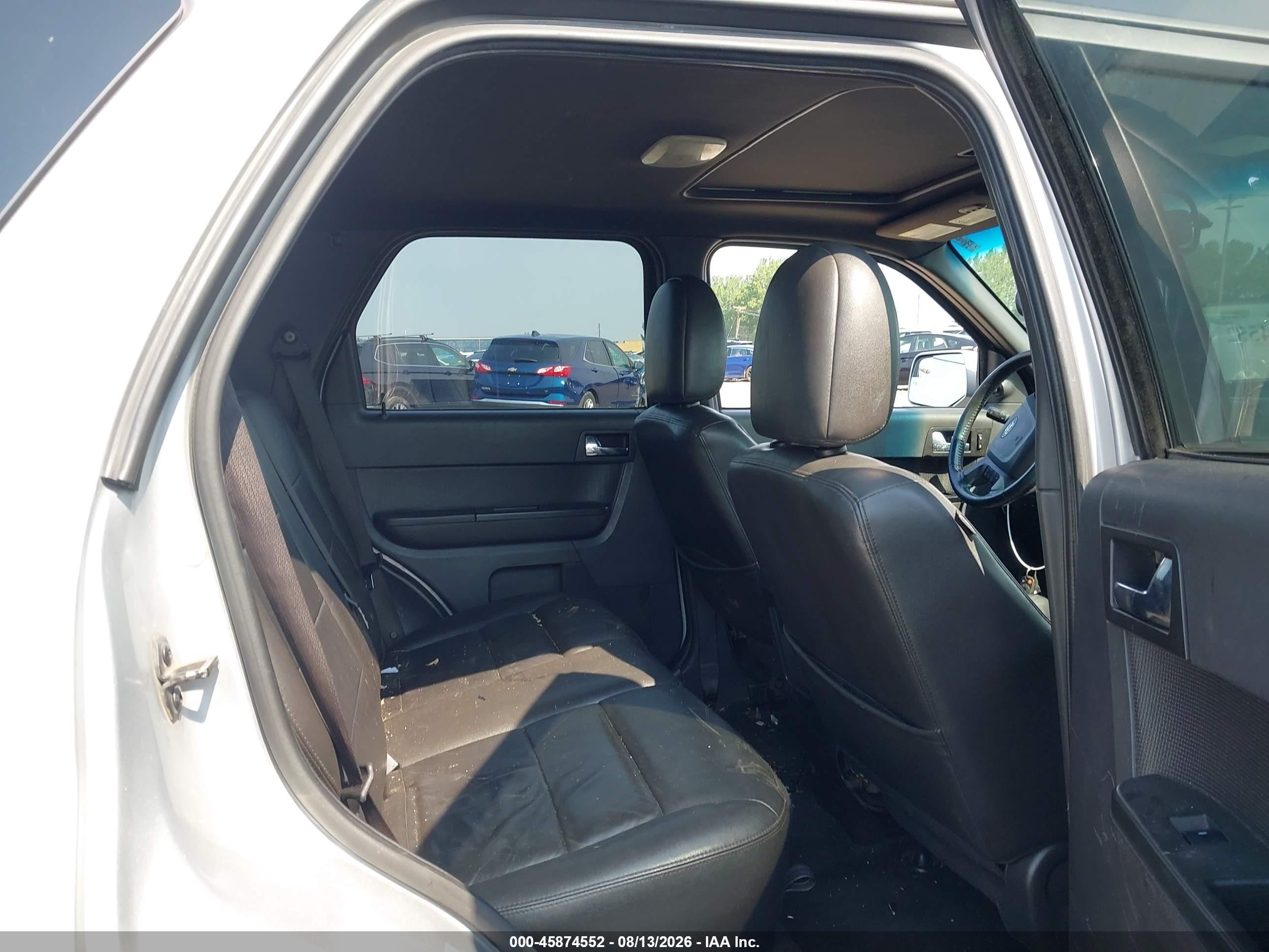 2012 Ford Escape Limited Серебряный vin: 1FMCU9EG1CKB89211