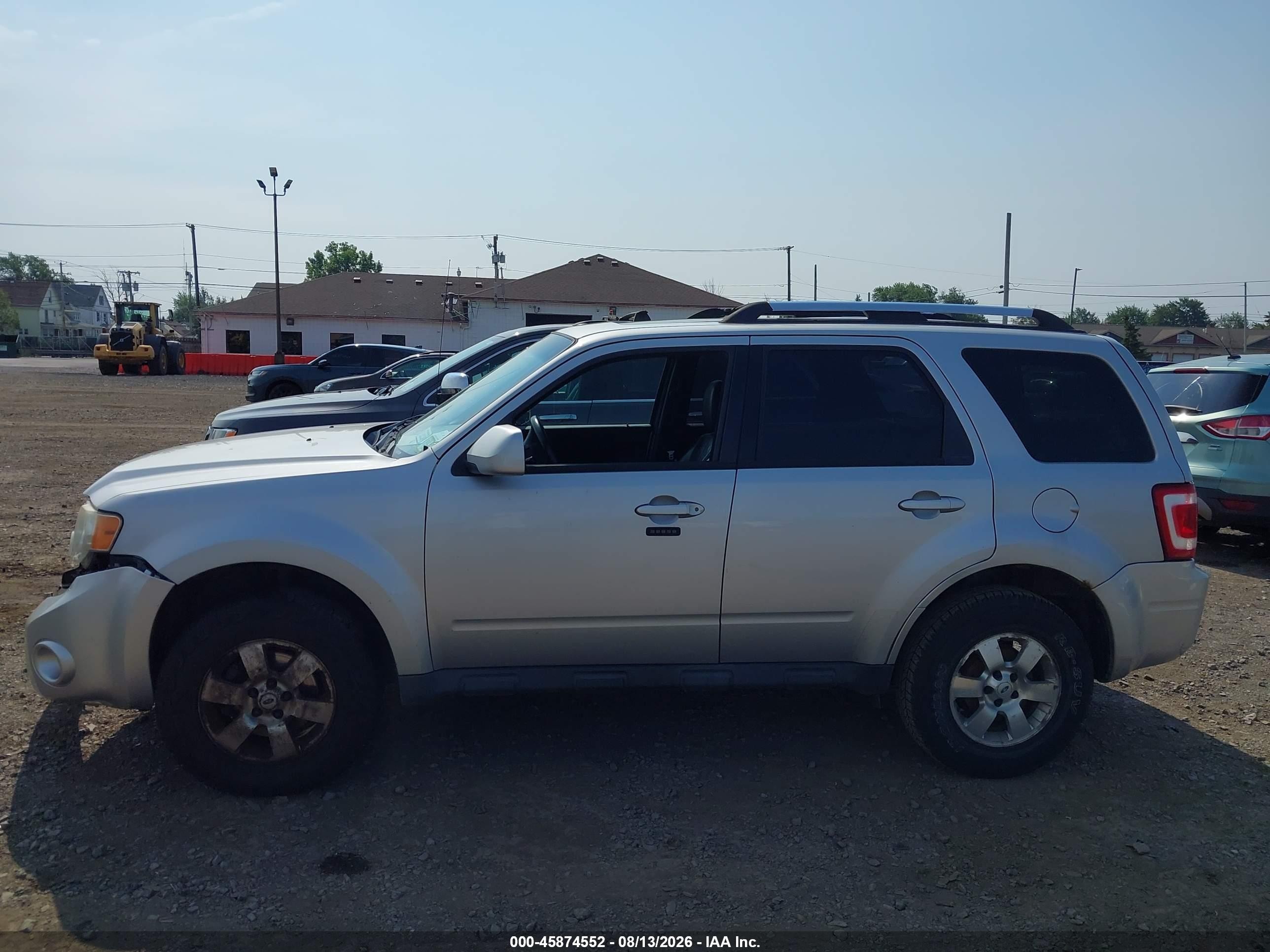 2012 Ford Escape Limited Серебряный vin: 1FMCU9EG1CKB89211