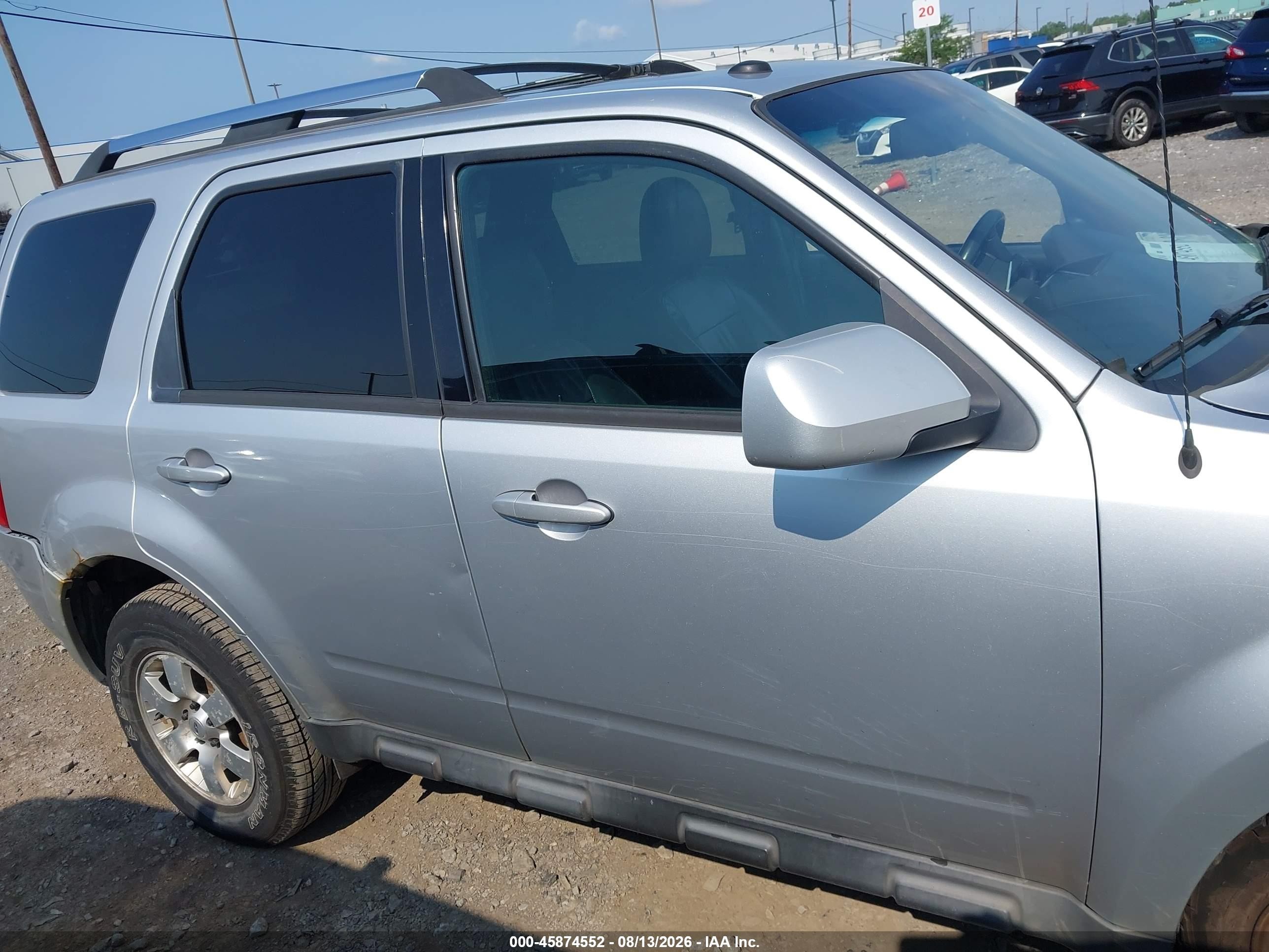 2012 Ford Escape Limited Серебряный vin: 1FMCU9EG1CKB89211