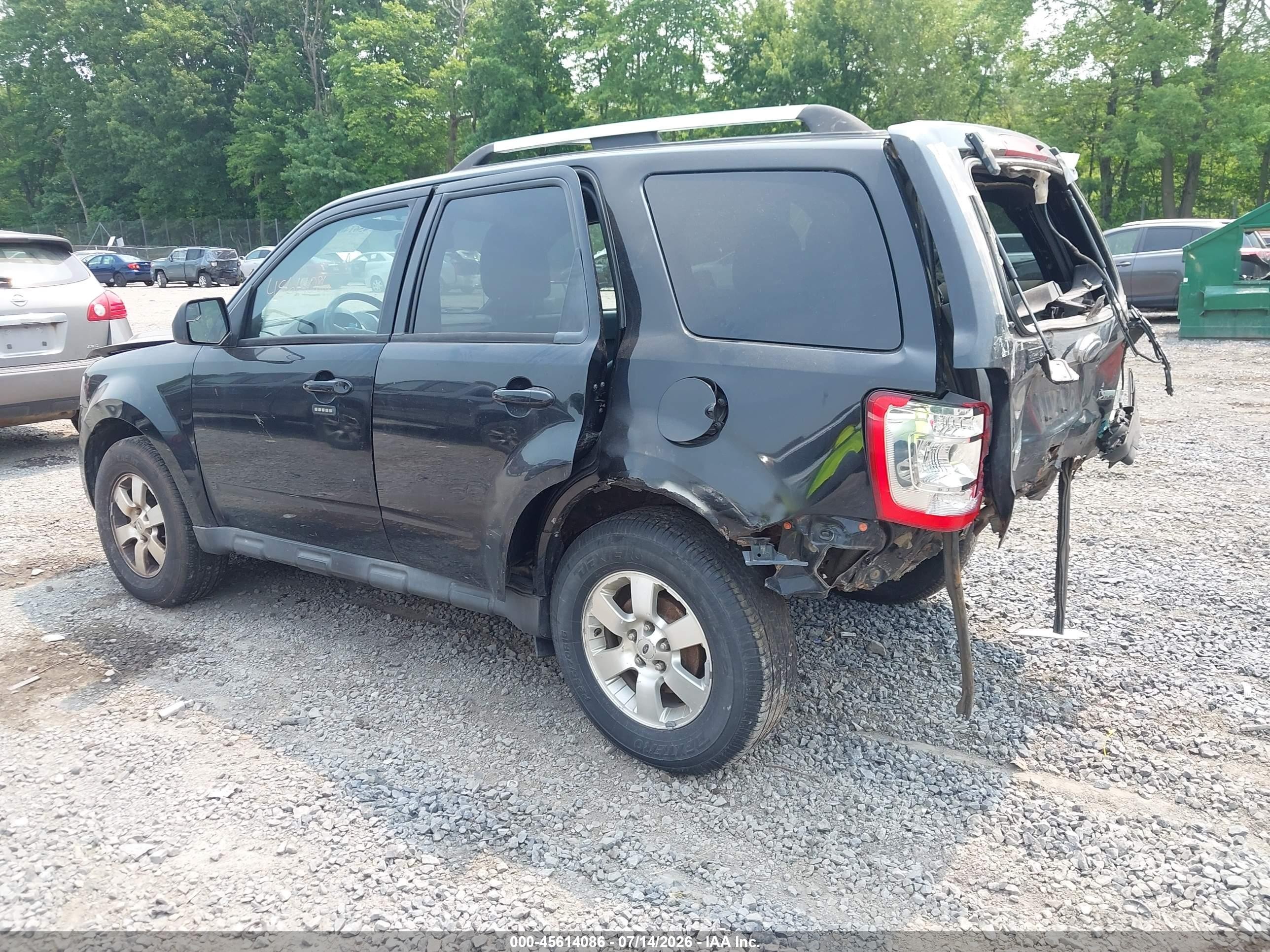 2010 Ford Escape Limited Черный vin: 1FMCU9EG2AKC14372