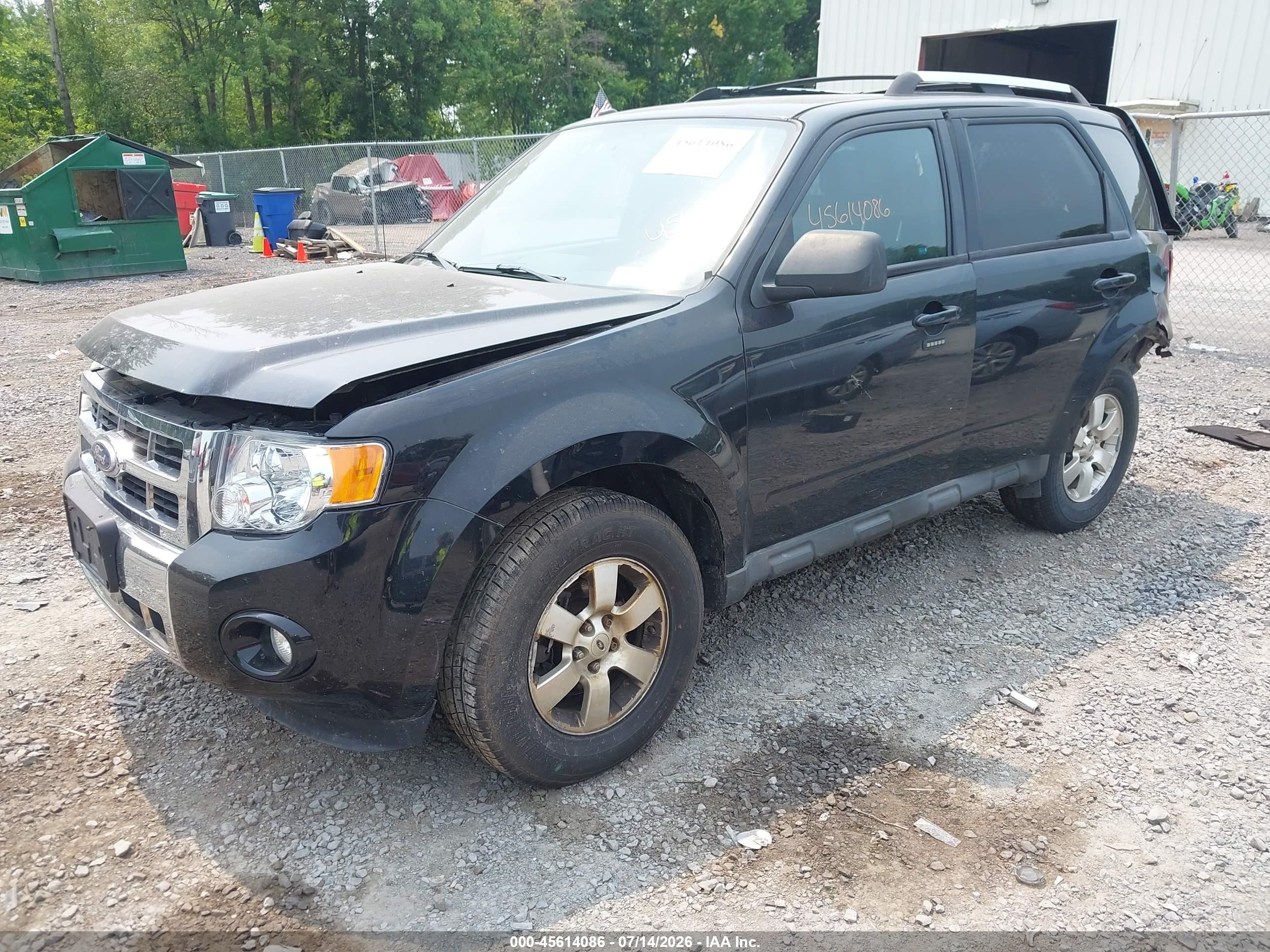 2010 Ford Escape Limited Черный vin: 1FMCU9EG2AKC14372