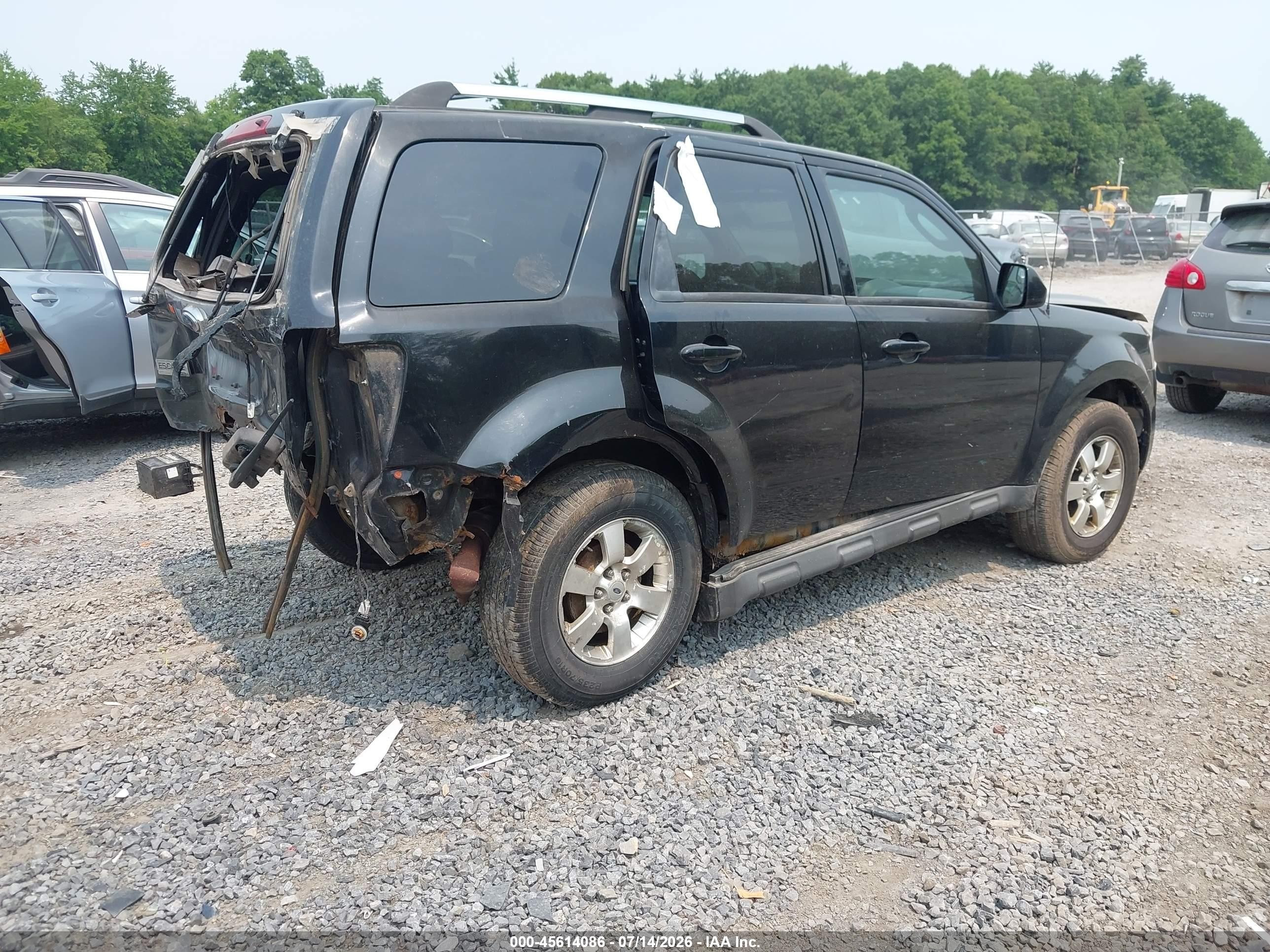 2010 Ford Escape Limited Черный vin: 1FMCU9EG2AKC14372