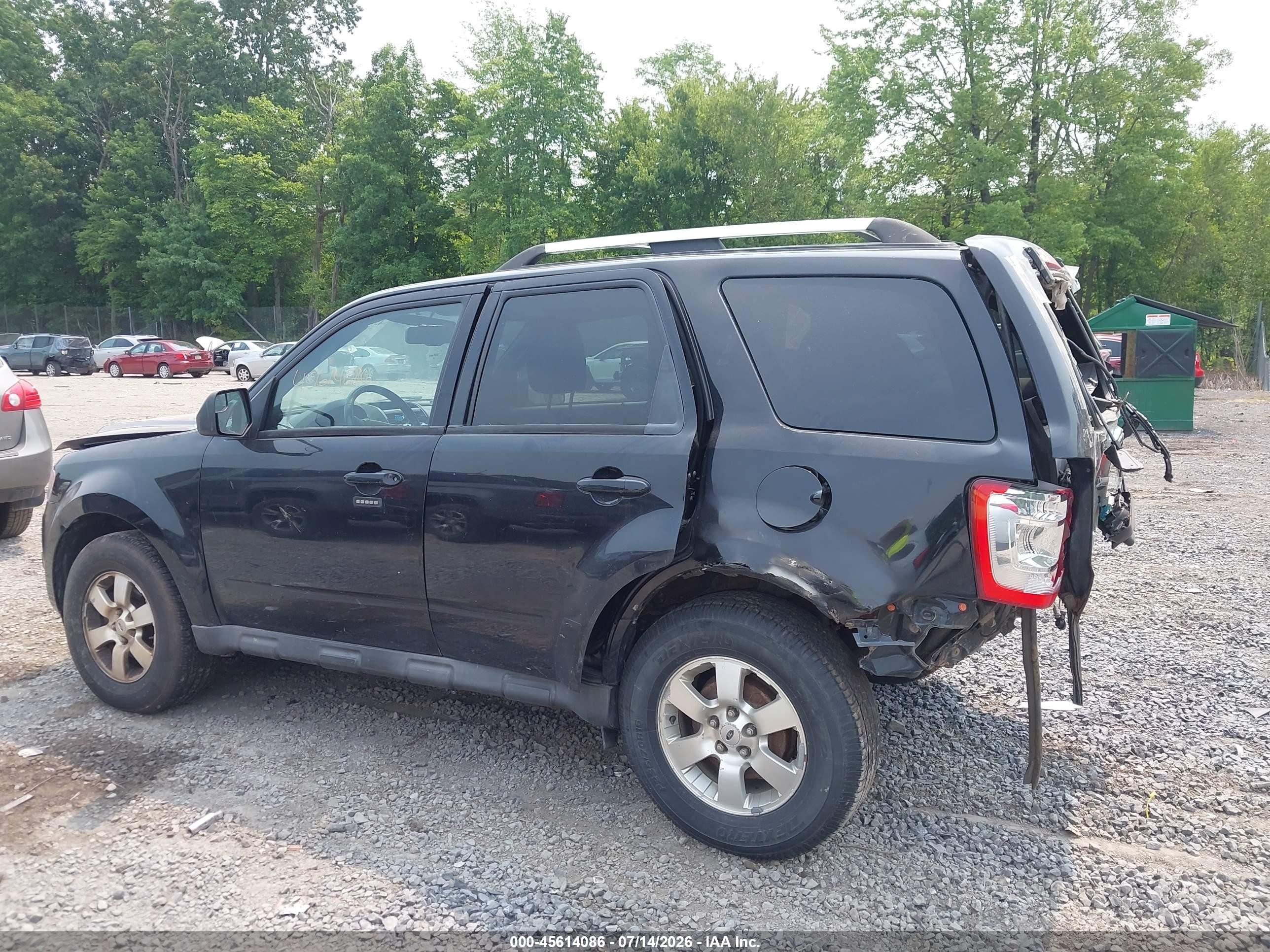 2010 Ford Escape Limited Черный vin: 1FMCU9EG2AKC14372