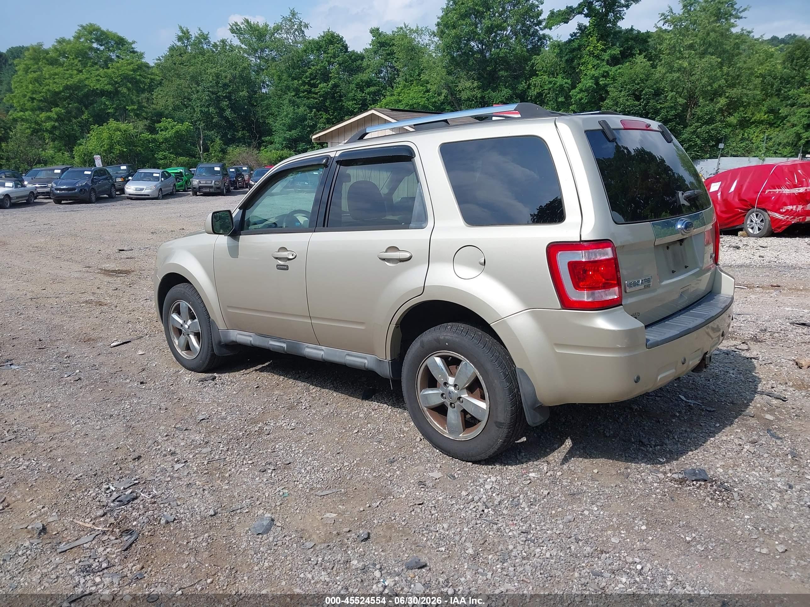 2010 Ford Escape Limited Gold vin: 1FMCU9EG2AKC71607
