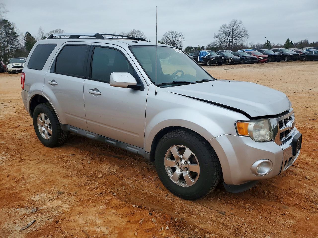 2011 Ford Escape Limited Silver vin: 1FMCU9EG2BKA28381