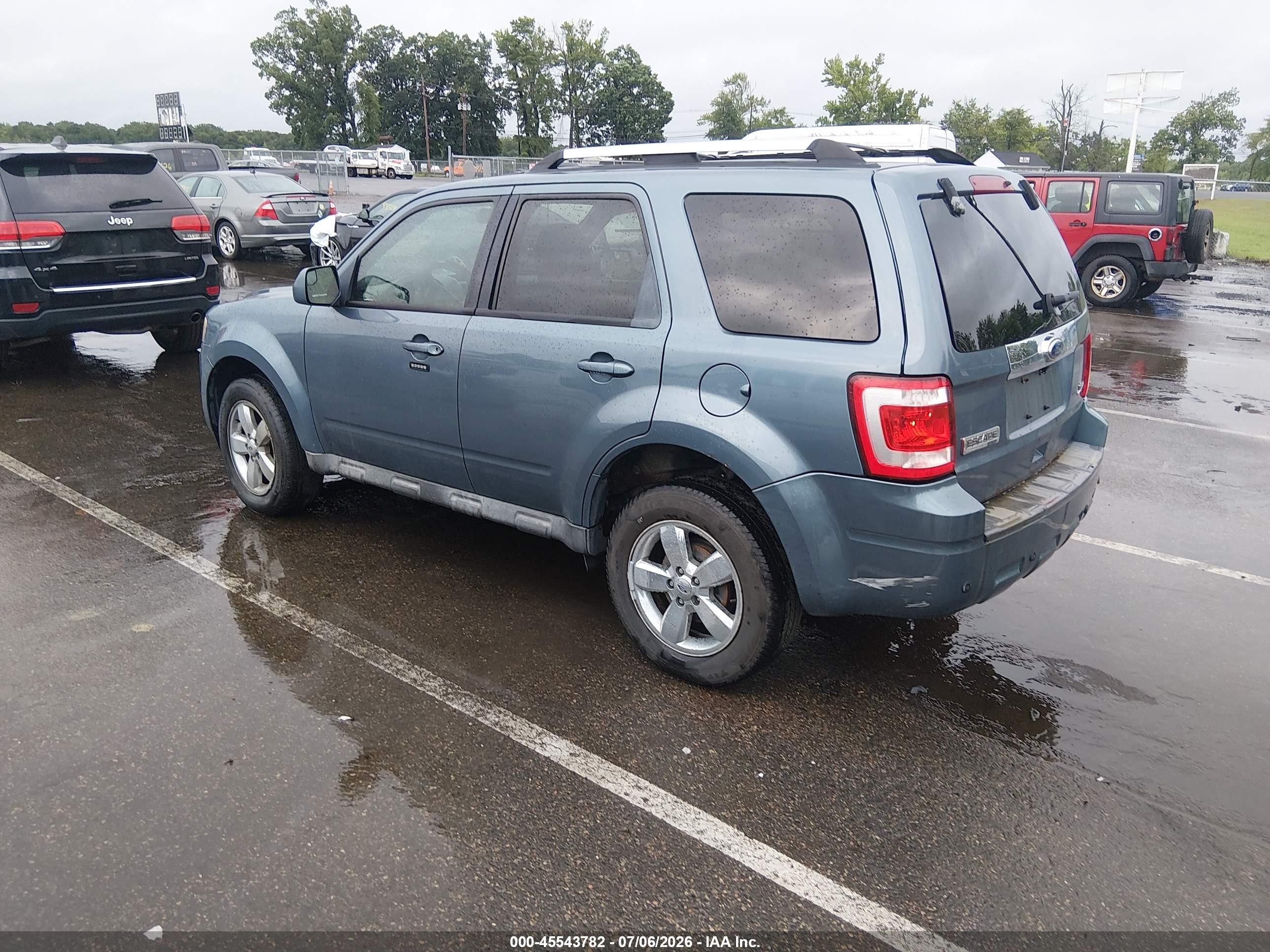 2011 Ford Escape Limited Blue vin: 1FMCU9EG2BKA41406