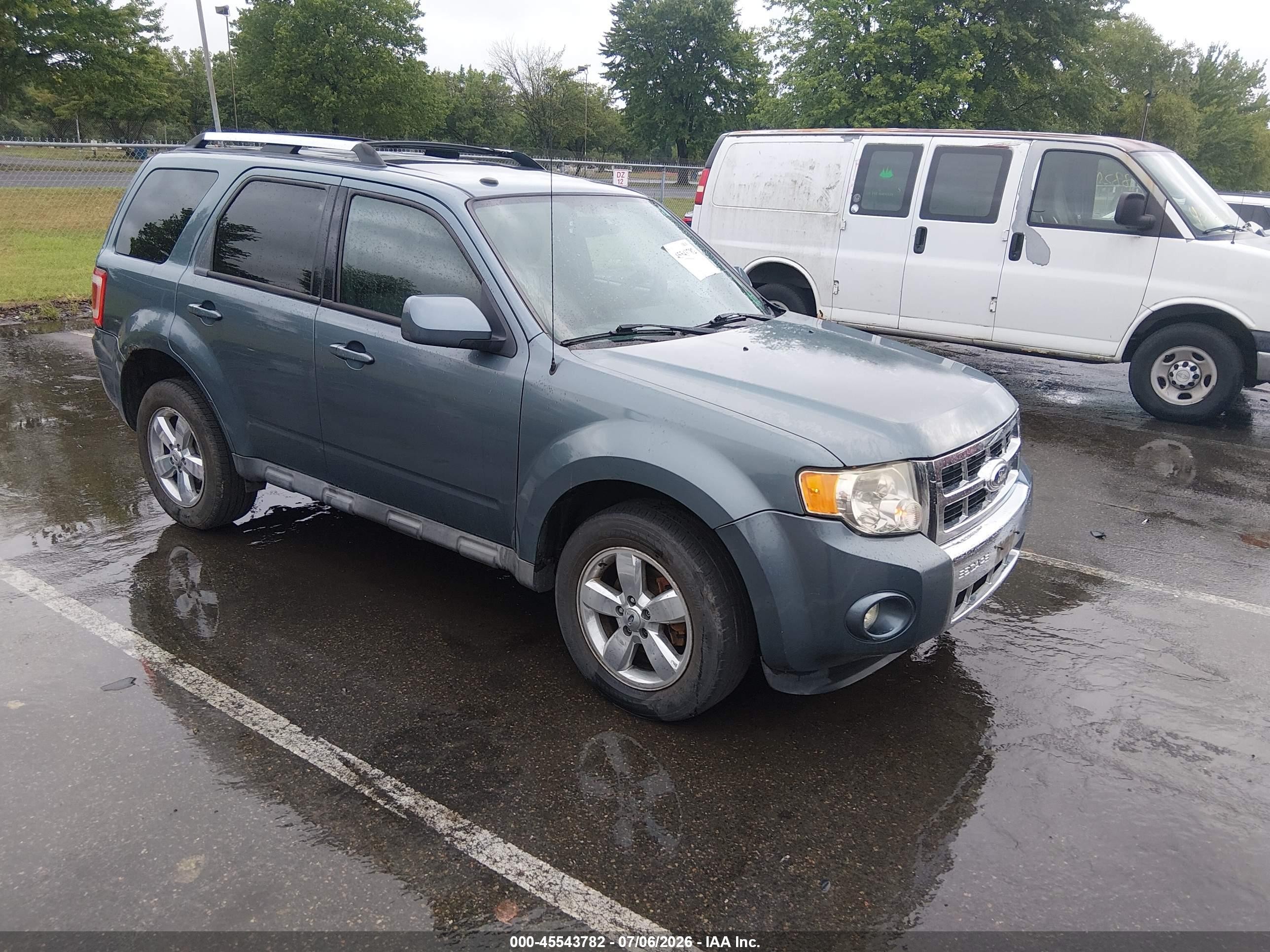 2011 Ford Escape Limited Blue vin: 1FMCU9EG2BKA41406