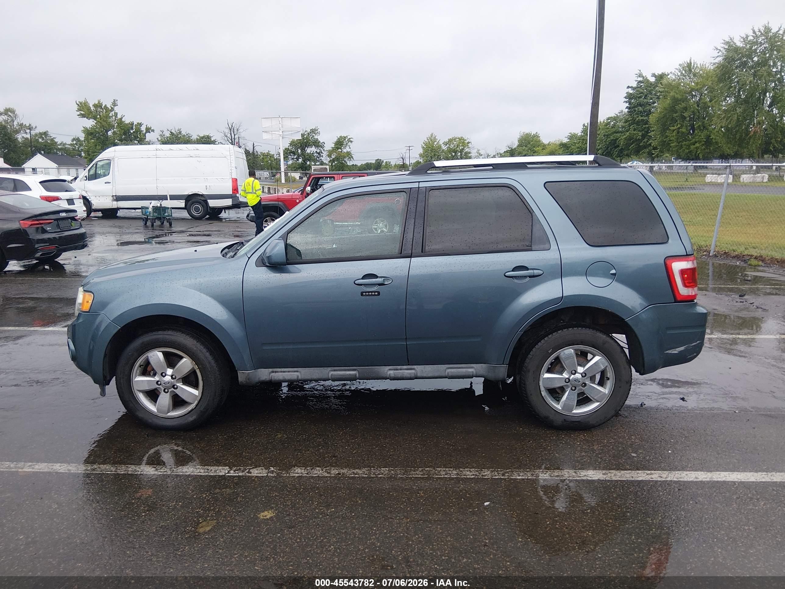 2011 Ford Escape Limited Blue vin: 1FMCU9EG2BKA41406