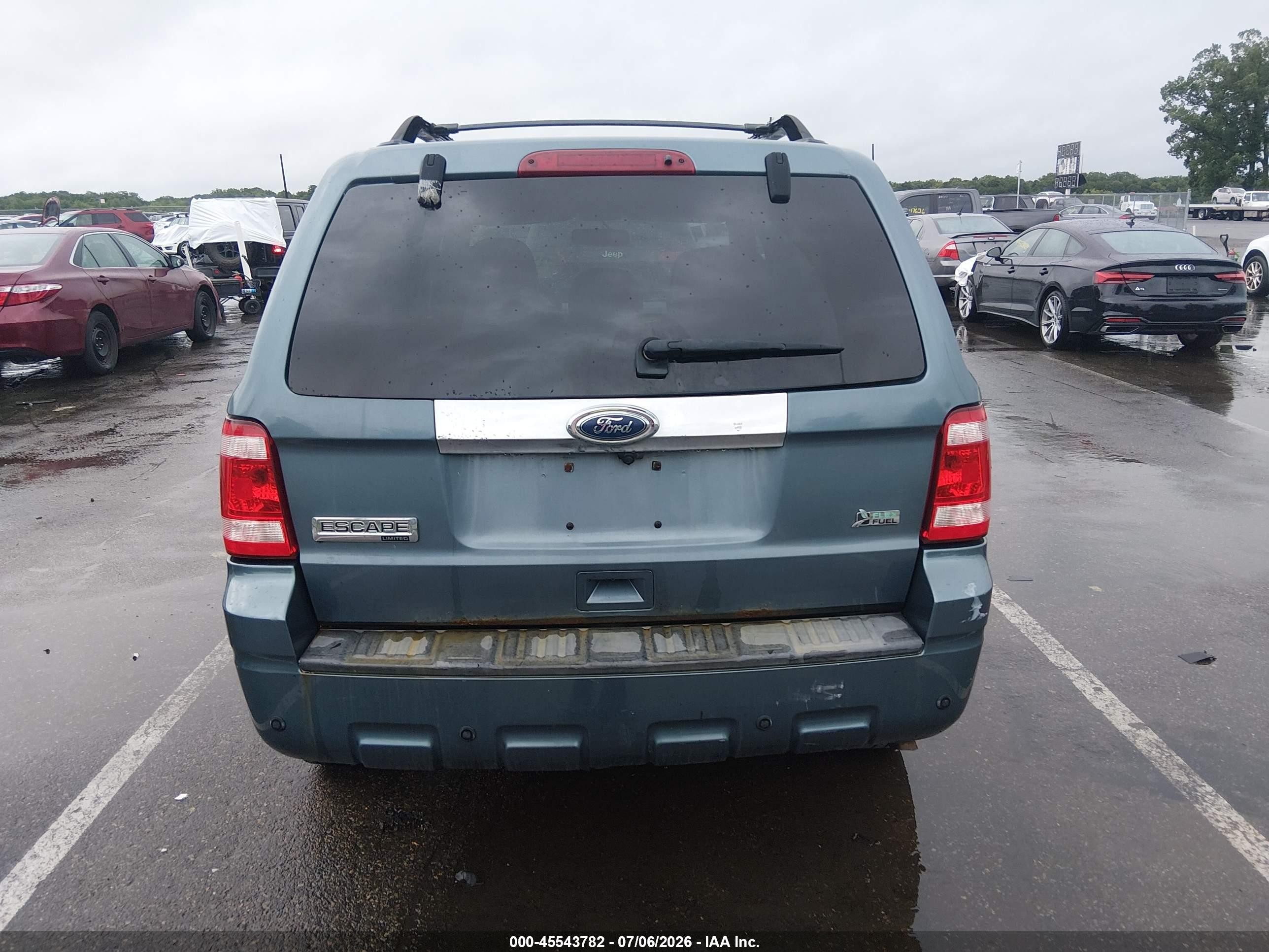 2011 Ford Escape Limited Blue vin: 1FMCU9EG2BKA41406