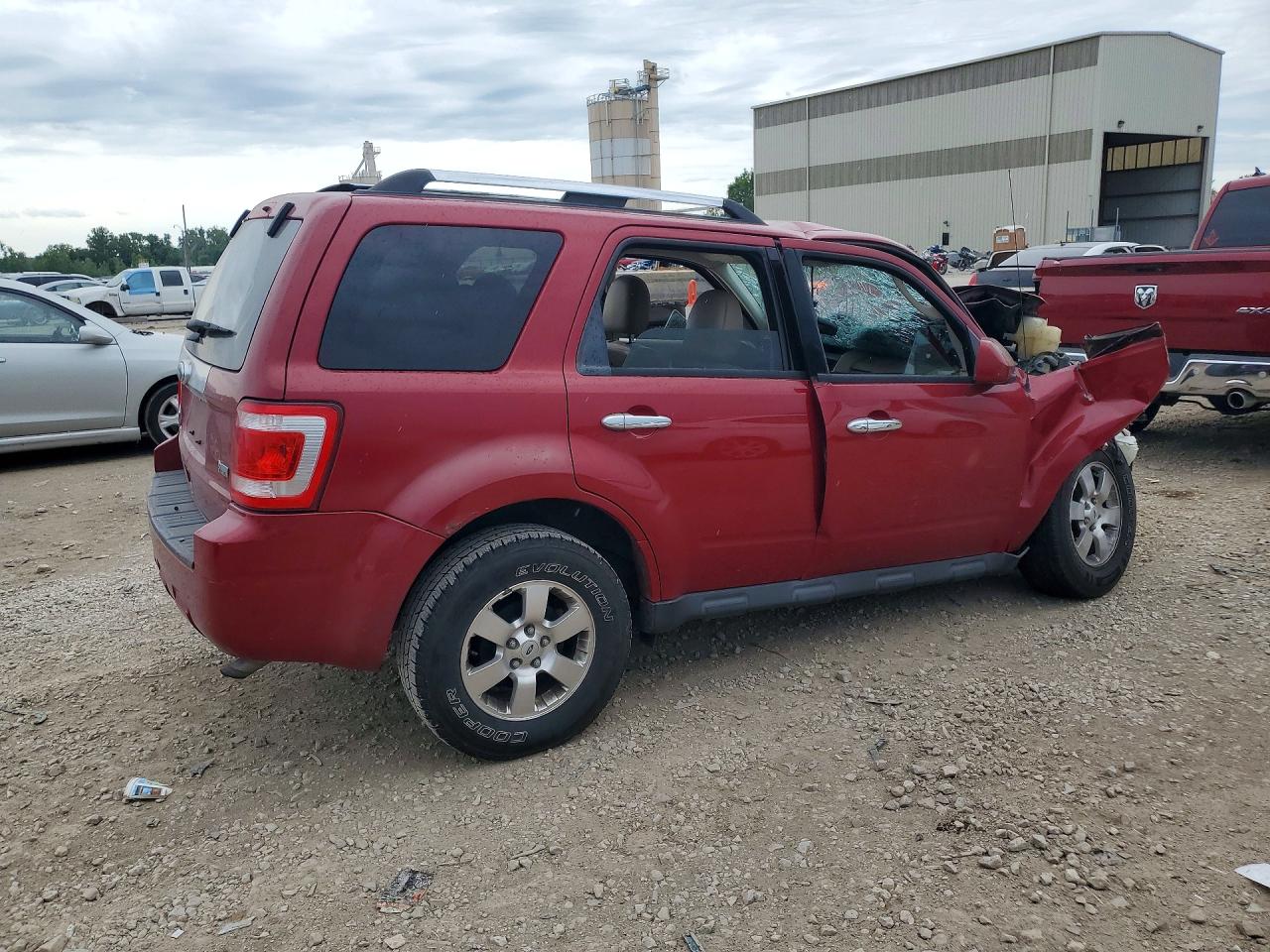 2011 Ford Escape Limited Red vin: 1FMCU9EG2BKB28111