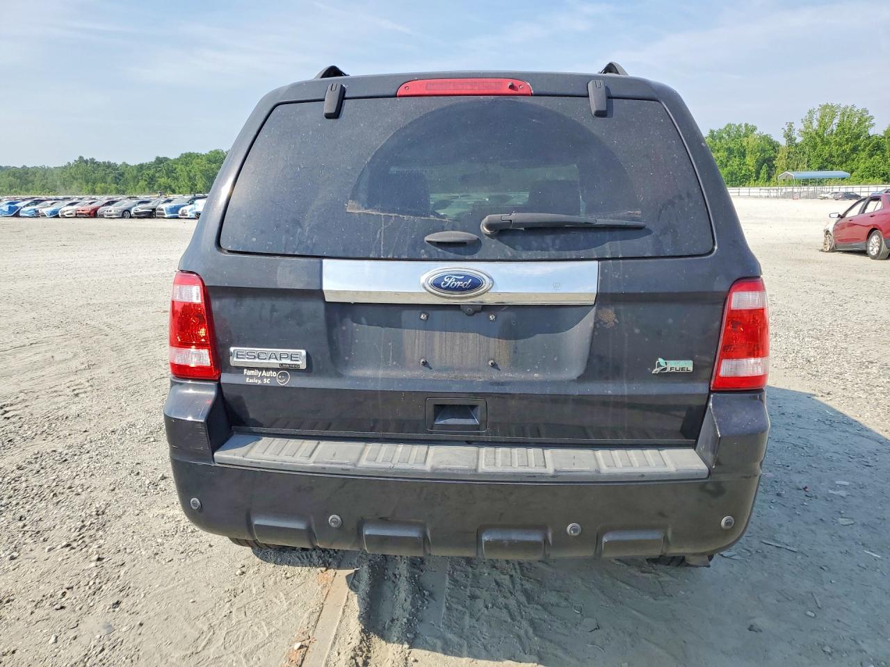 2011 Ford Escape Limited Черный vin: 1FMCU9EG2BKB50867