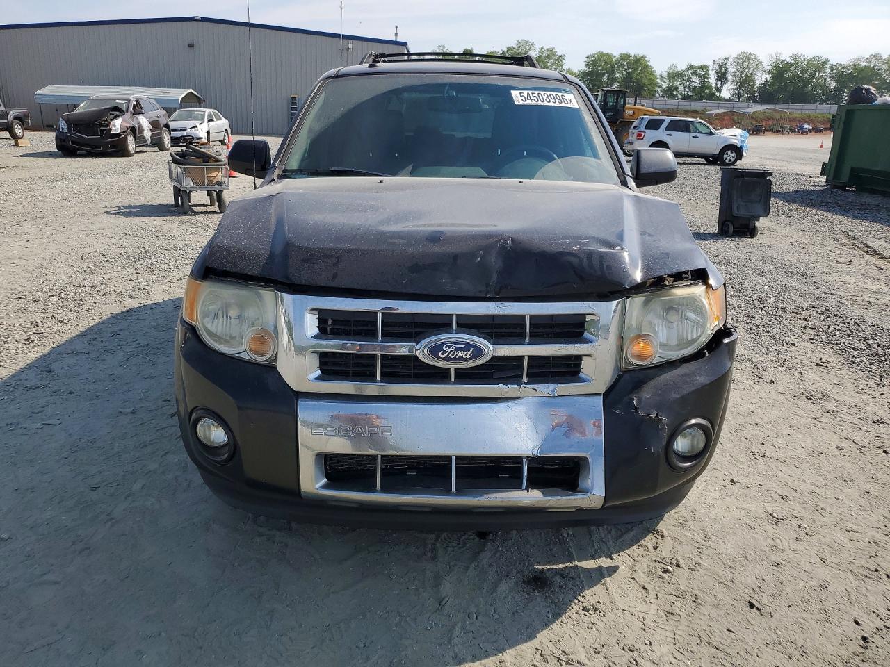 2011 Ford Escape Limited Черный vin: 1FMCU9EG2BKB50867