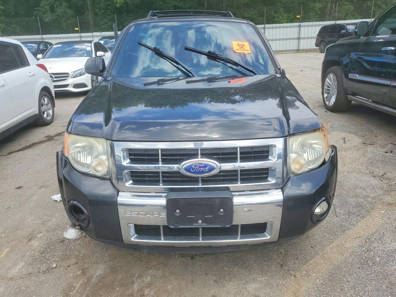 2011 Ford Escape Limited Black vin: 1FMCU9EG2BKC29830