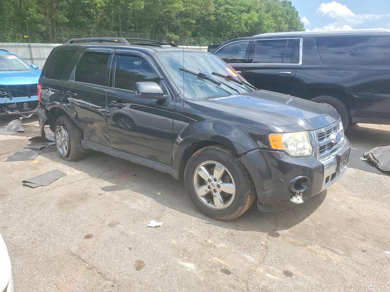 2011 Ford Escape Limited Black vin: 1FMCU9EG2BKC29830