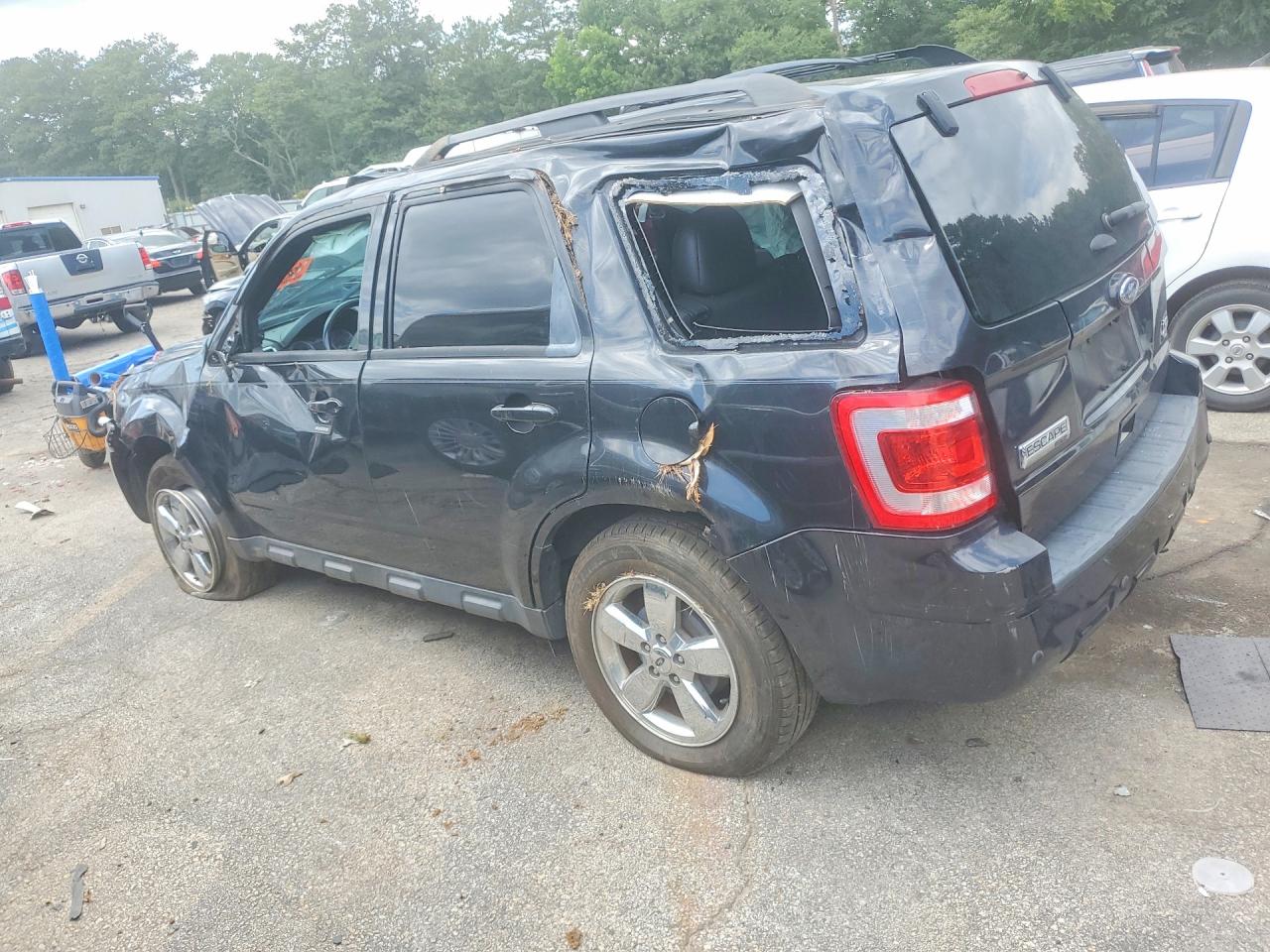 2011 Ford Escape Limited Black vin: 1FMCU9EG2BKC29830