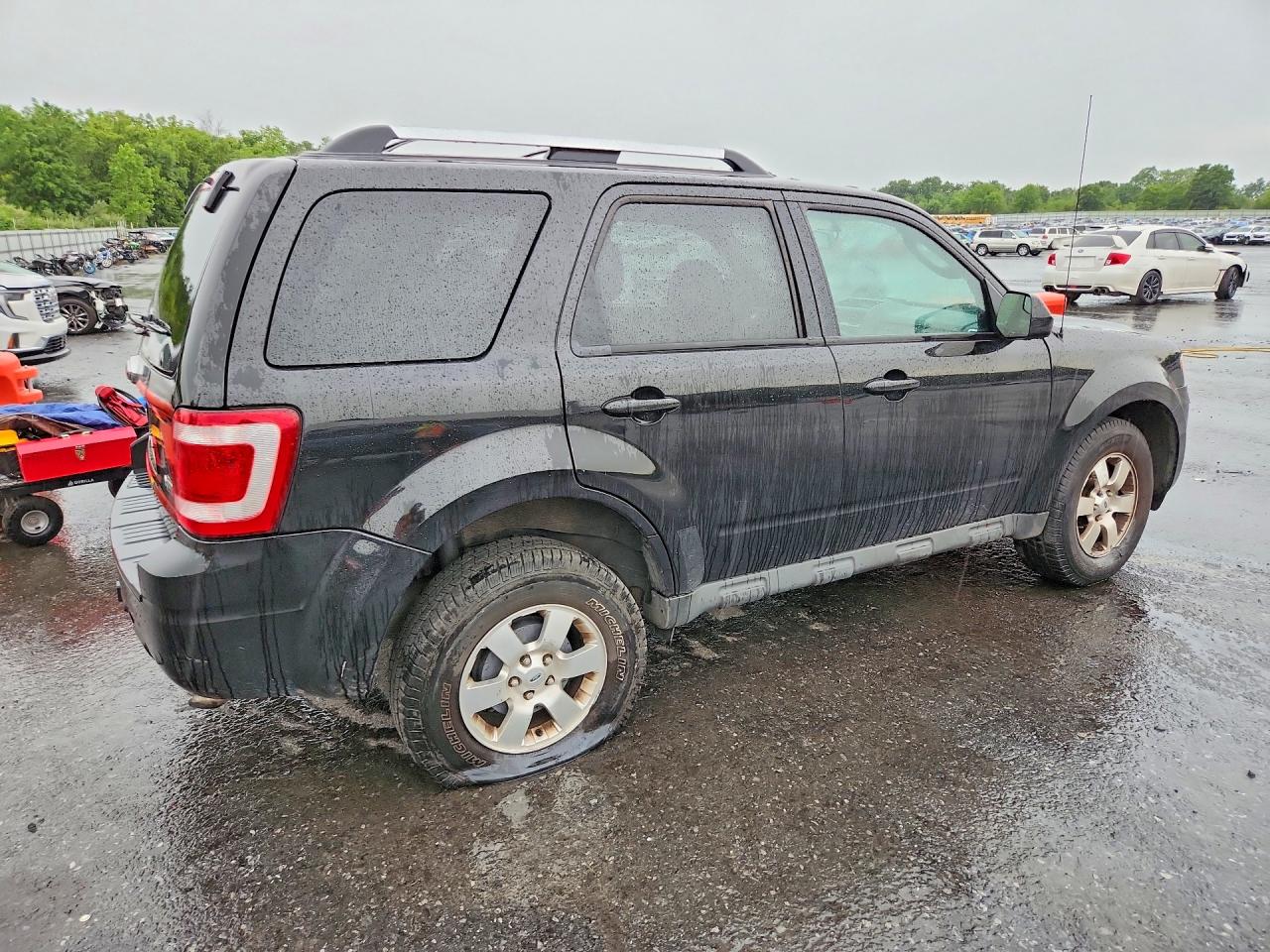 2011 Ford Escape Limited Black vin: 1FMCU9EG2BKC59071