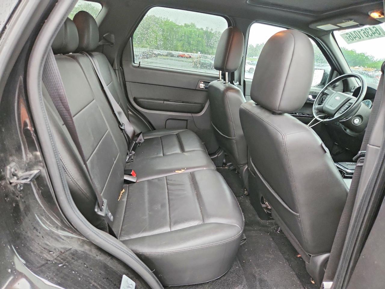 2011 Ford Escape Limited Black vin: 1FMCU9EG2BKC59071