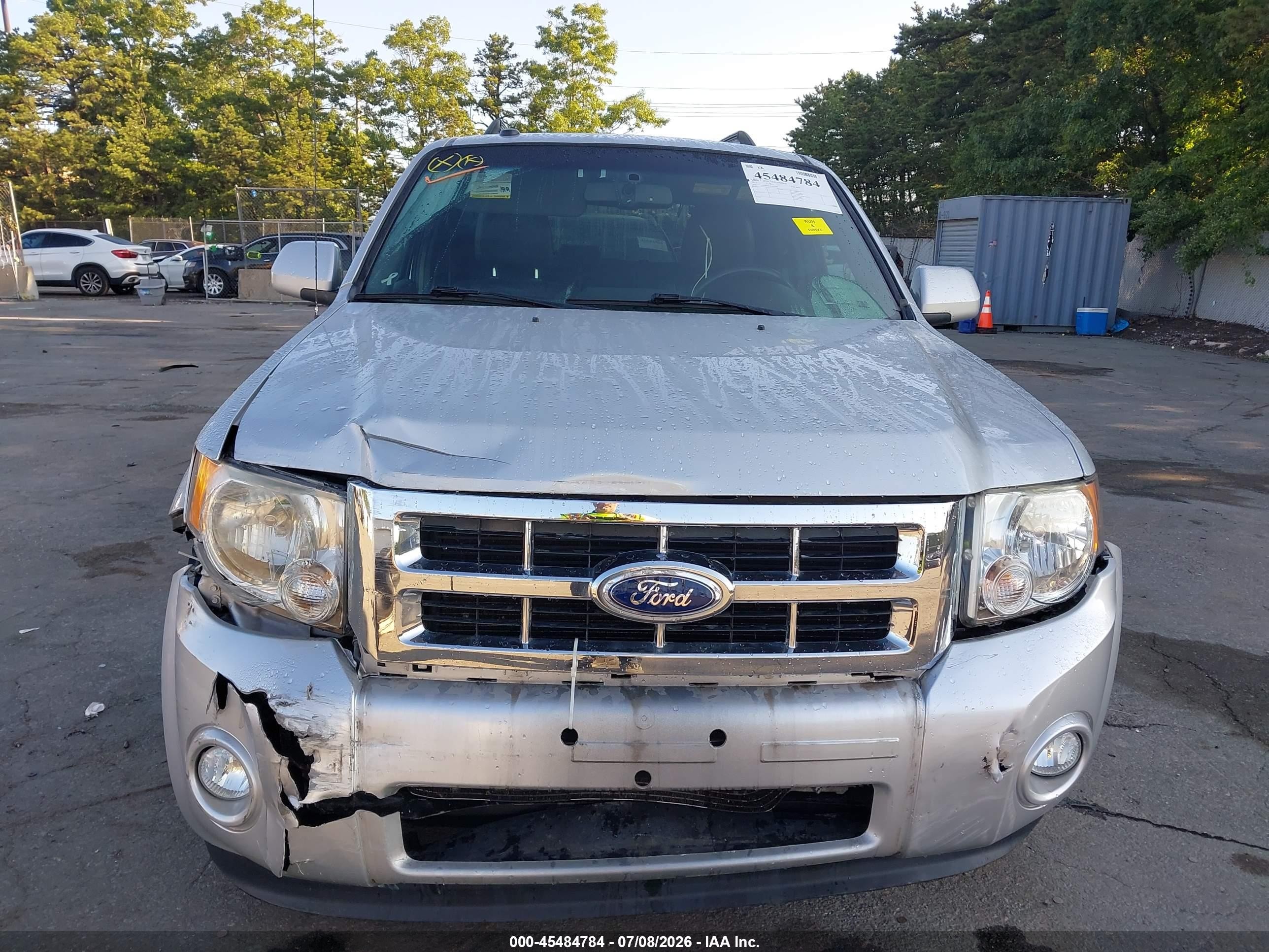 2012 Ford Escape Limited Silver vin: 1FMCU9EG2CKA32268